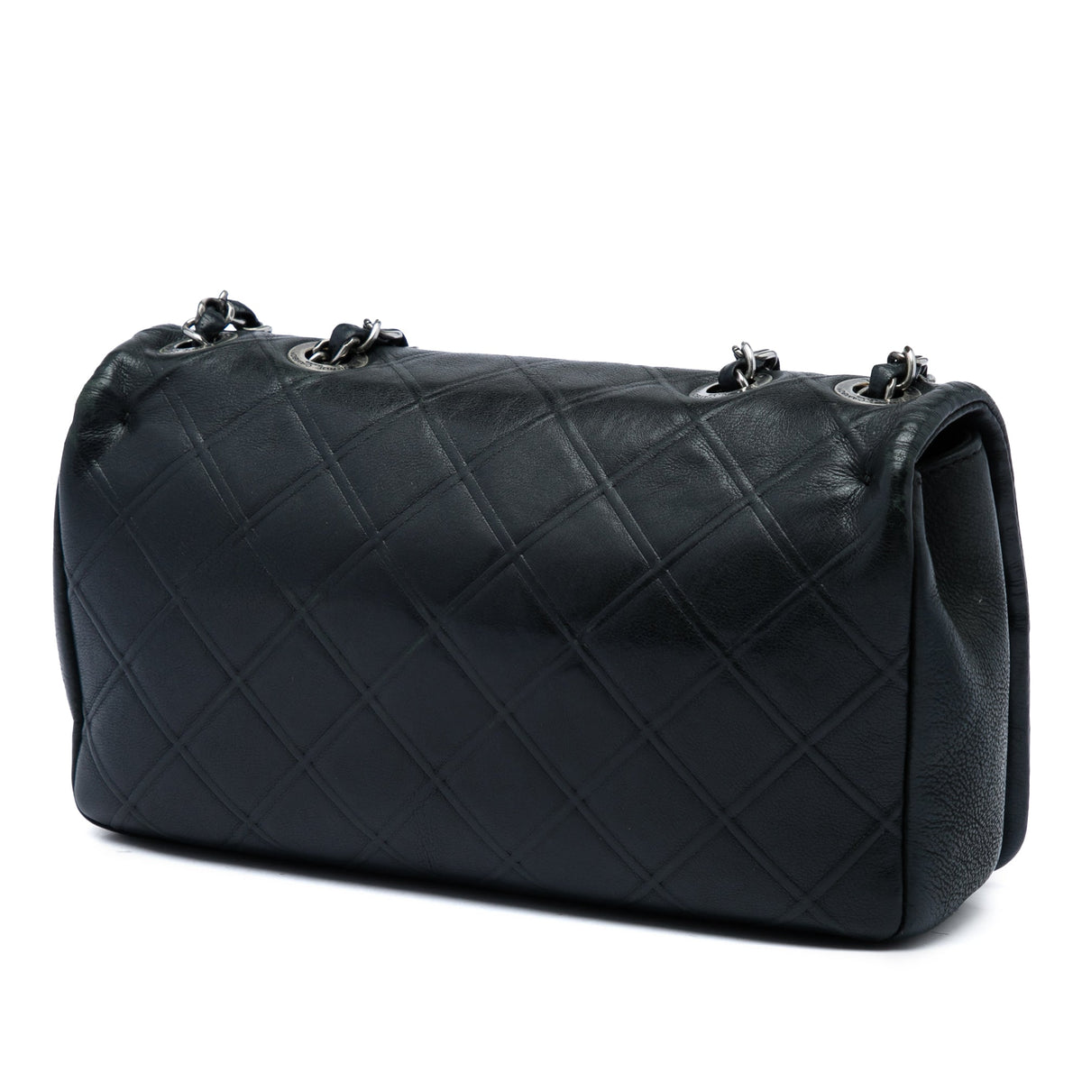 Chanel Medium Diamond Embossed Calfskin New Chic Flap