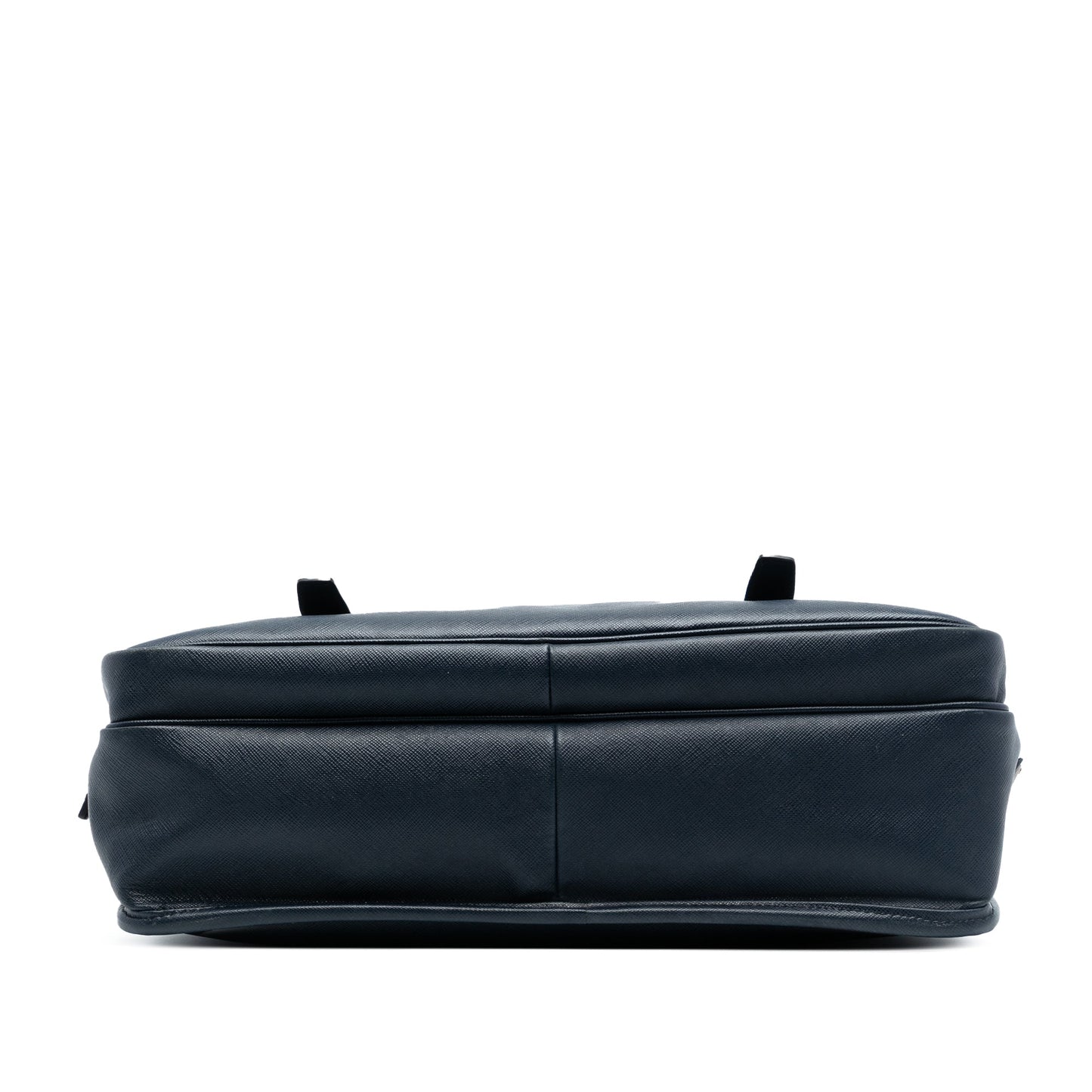 Prada Saffiano Double Buckle Briefcase