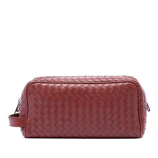 Bottega Veneta Nappa Intrecciato Travel Pouch