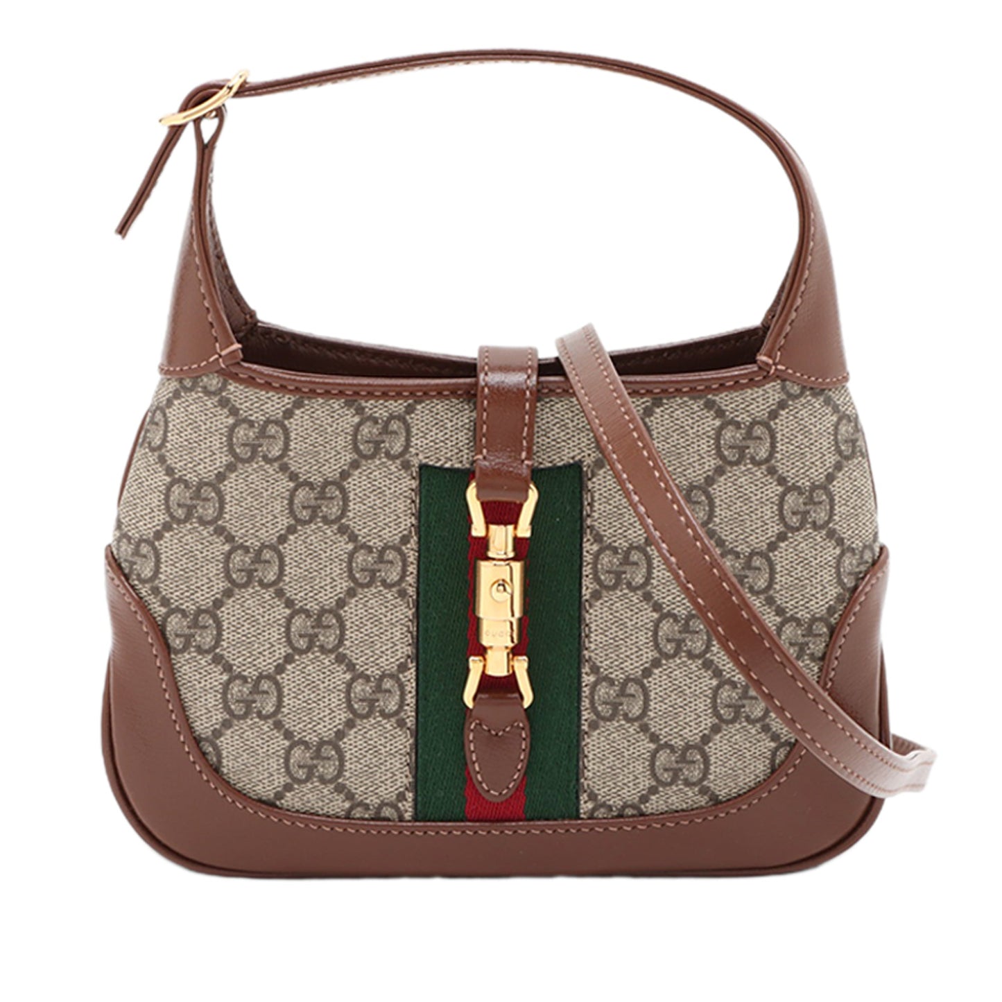 Gucci Mini GG Supreme Web Jackie 1961 Crossbody