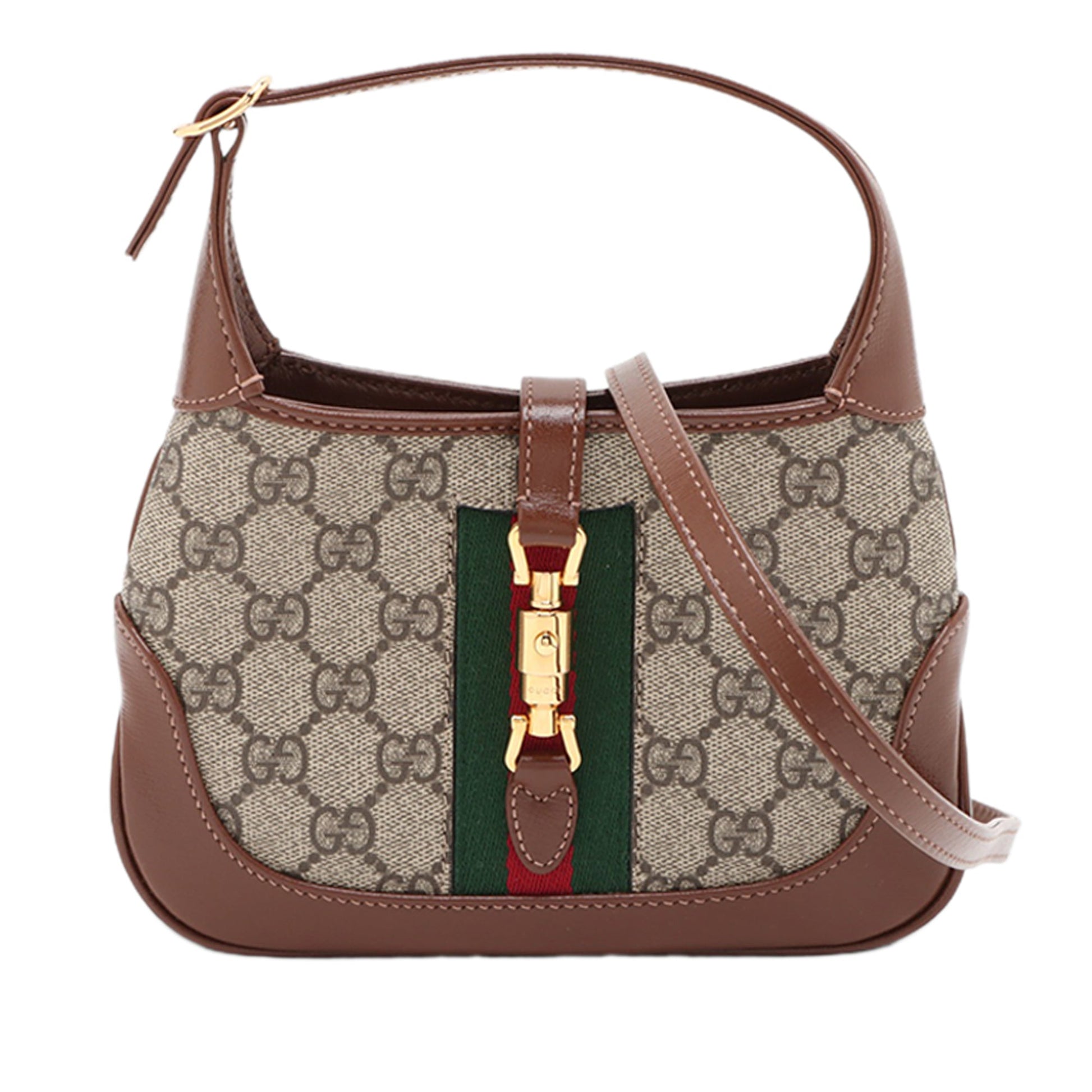 Gucci Mini GG Supreme Web Jackie 1961 Crossbody