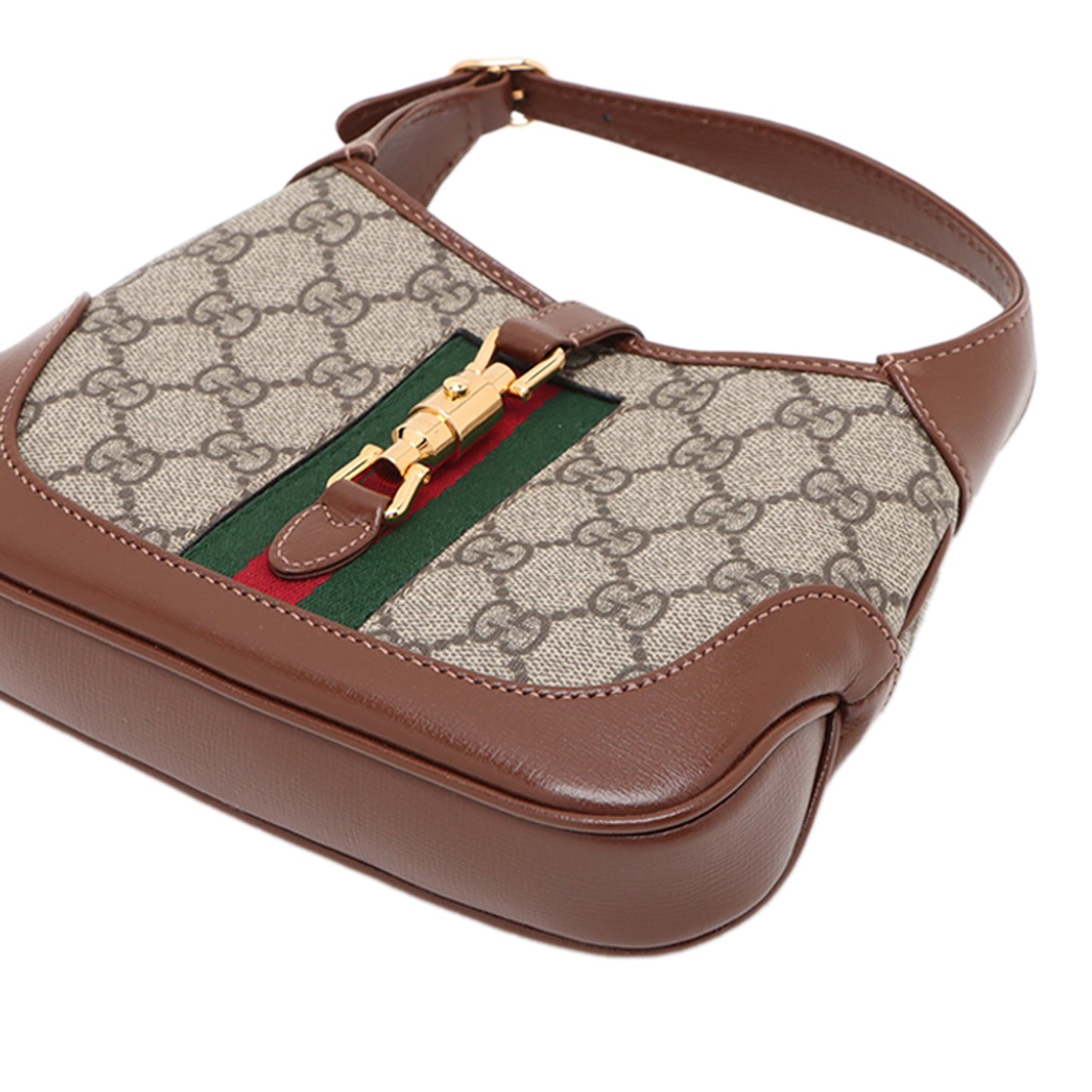 Gucci Mini GG Supreme Web Jackie 1961 Crossbody