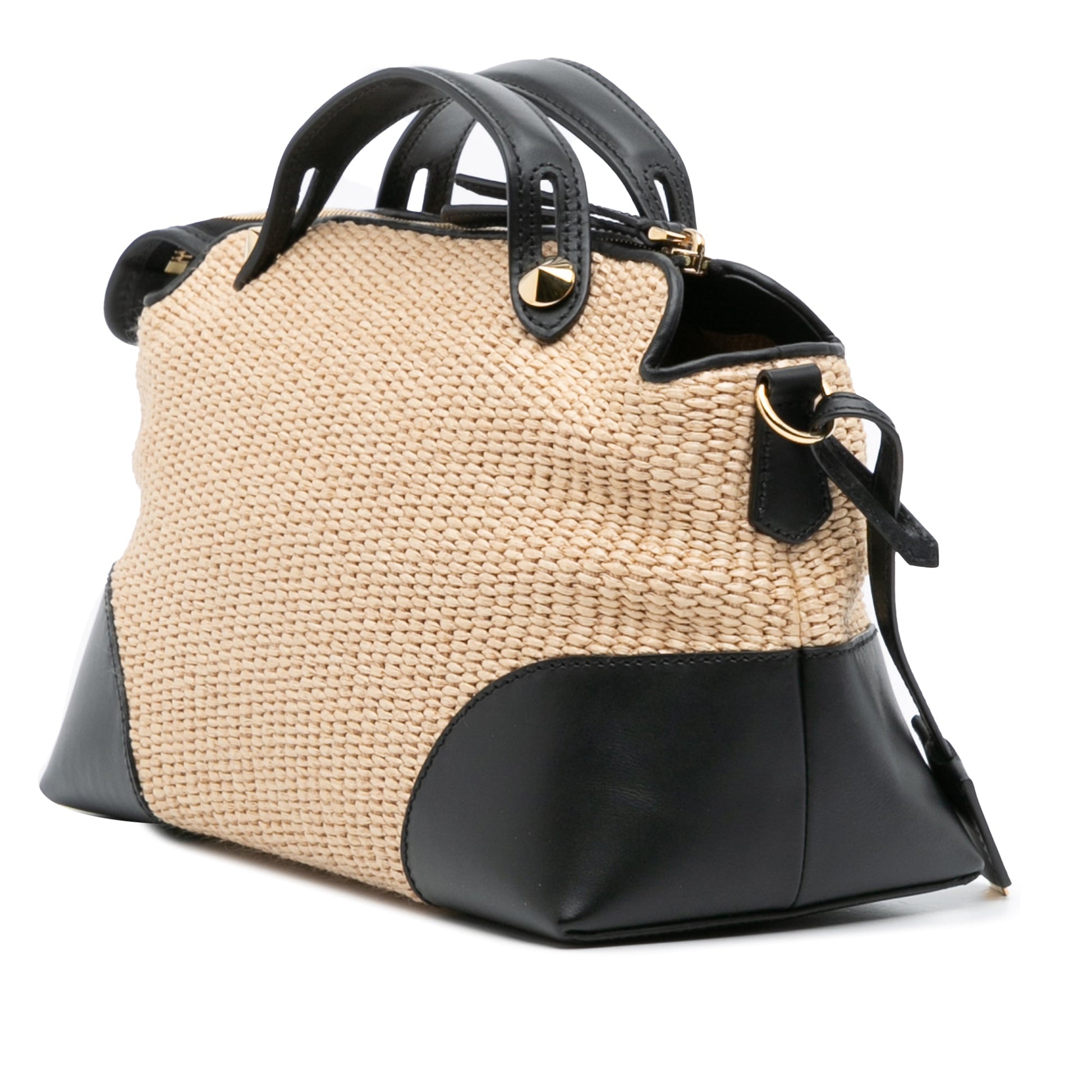 Fendi Medium Raffia By The Way Satchel