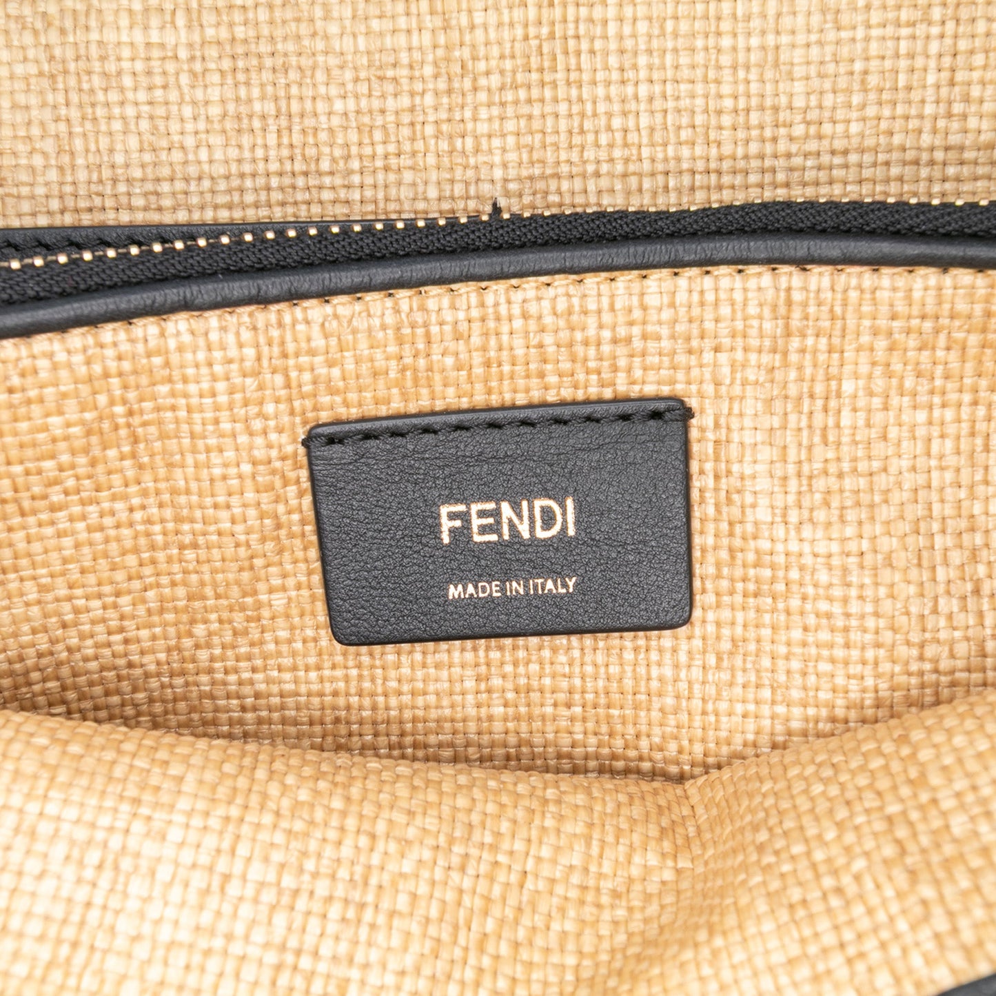 Fendi Medium Raffia By The Way Satchel