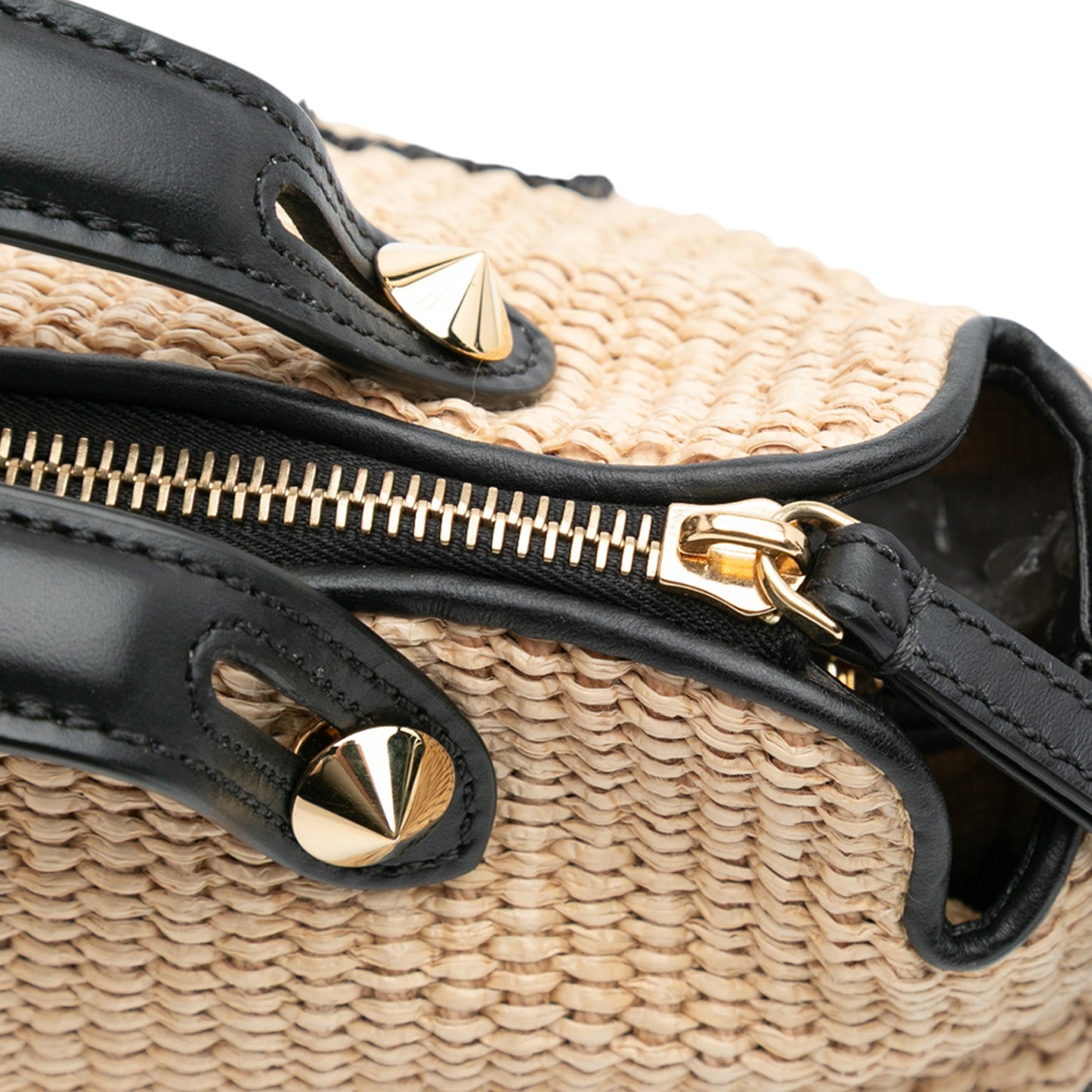 Fendi Medium Raffia By The Way Satchel