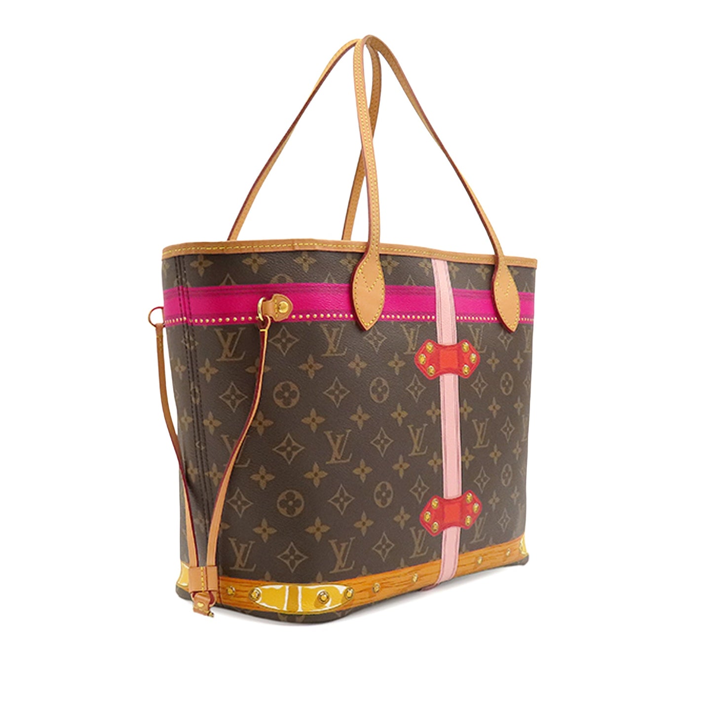 Louis Vuitton Monogram Summer Trunks Neverfull MM