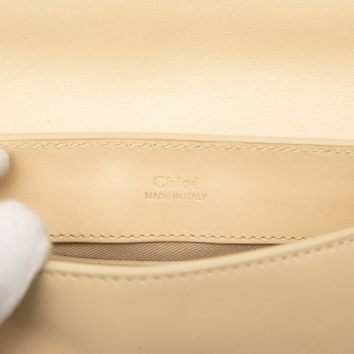 Chloé Calfskin and Suede C Belt Bag