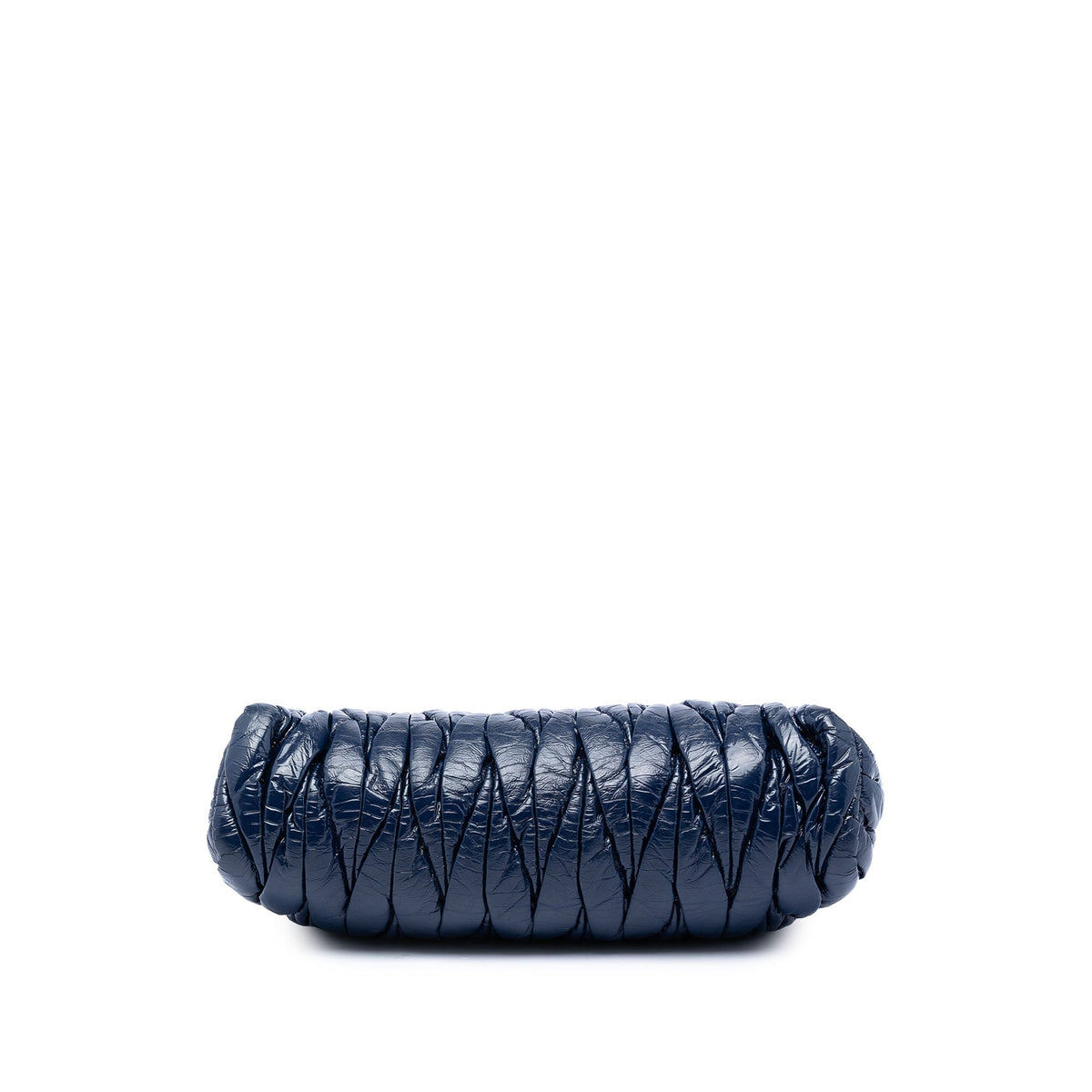 Miu Miu Matelasse Patent Frame Clutch