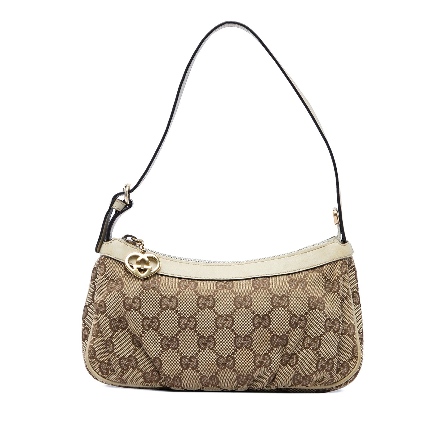 Gucci GG Canvas Lovely Heart Pochette
