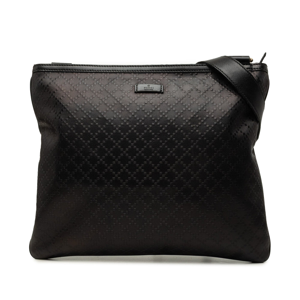 Gucci Diamante Hilary Lux Crossbody — Black