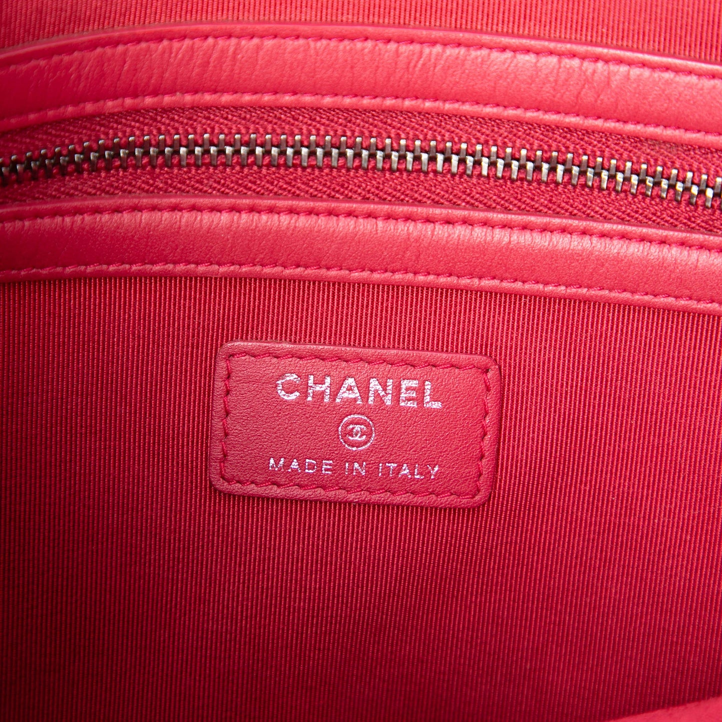 Chanel Medium Aged Calfskin Gabrielle O Case Clutch