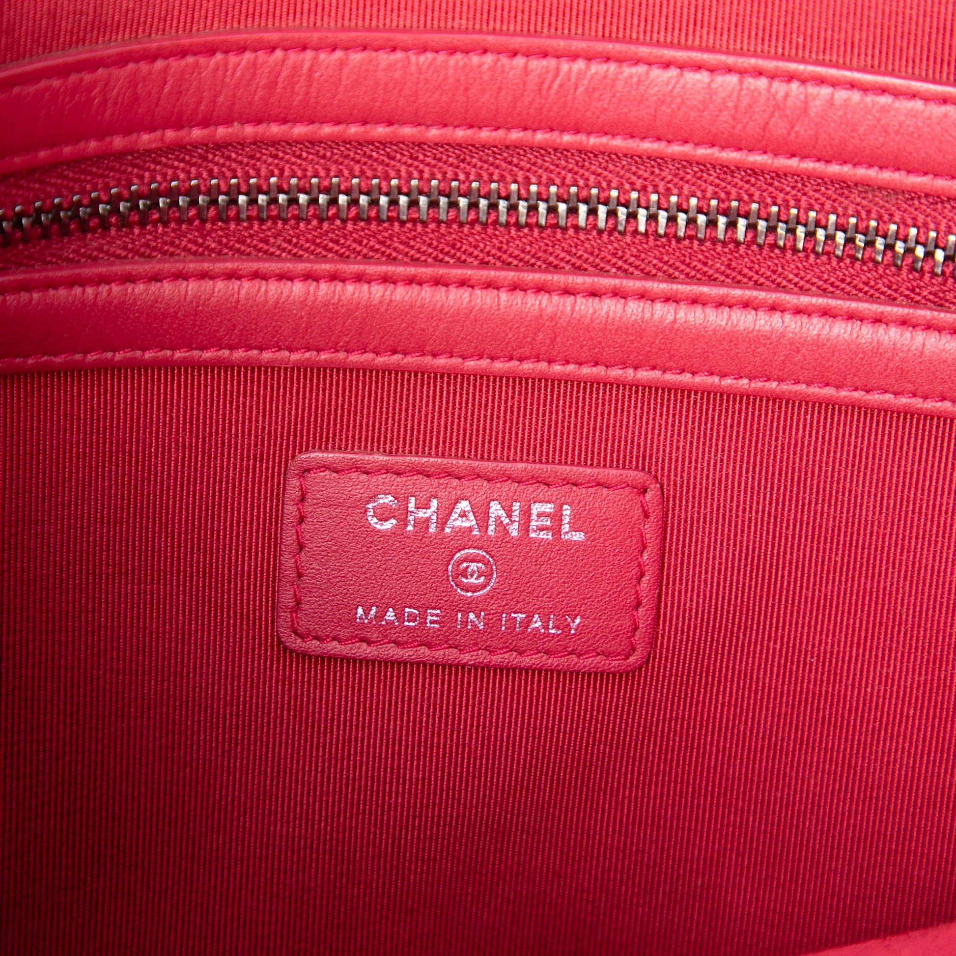 Chanel Medium Aged Calfskin Gabrielle O Case Clutch
