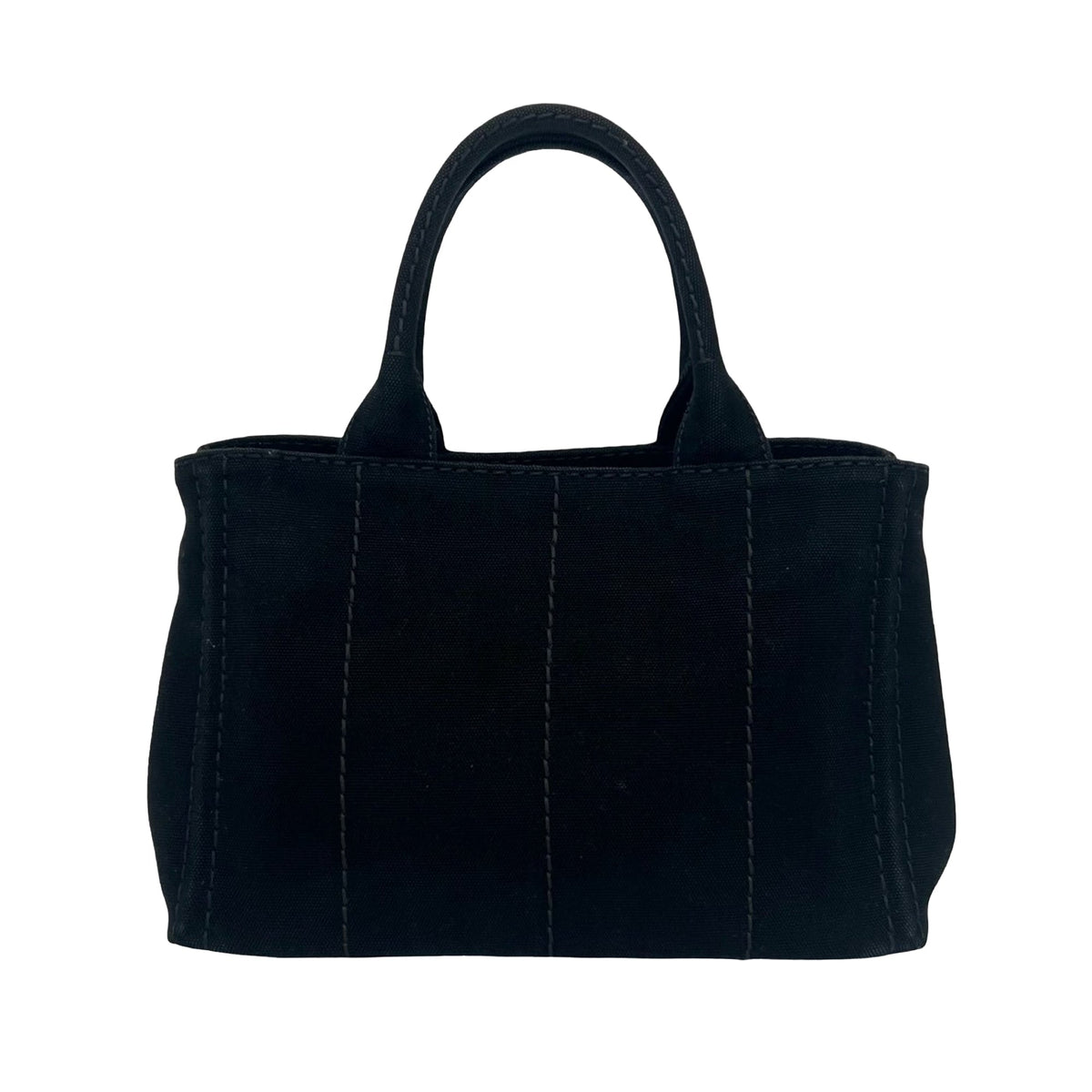 Prada Small Canvas Canapa Logo Tote