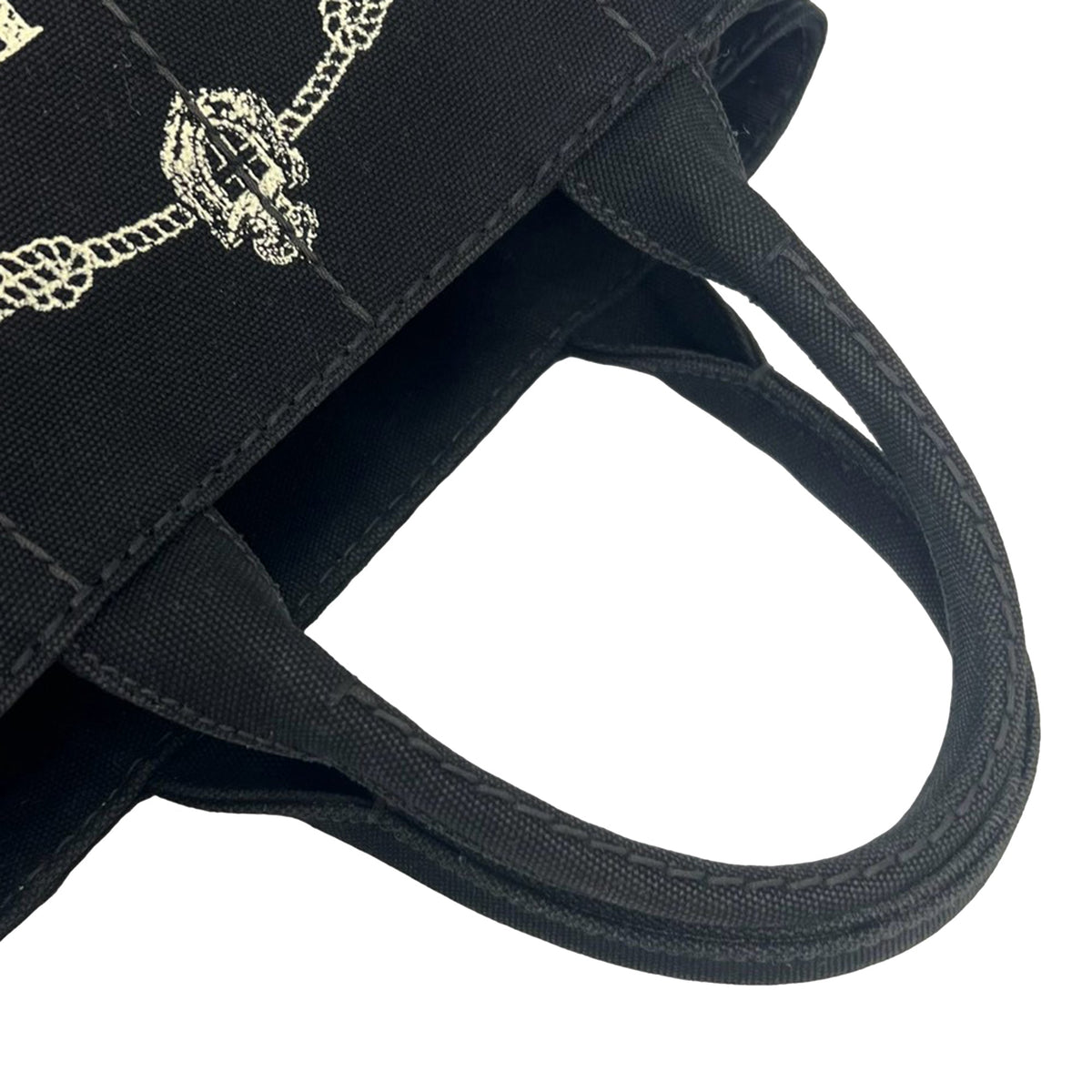 Prada Small Canvas Canapa Logo Tote