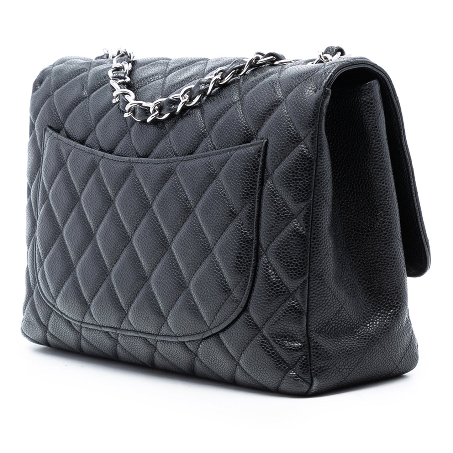 Chanel Jumbo Classic Caviar Single Flap