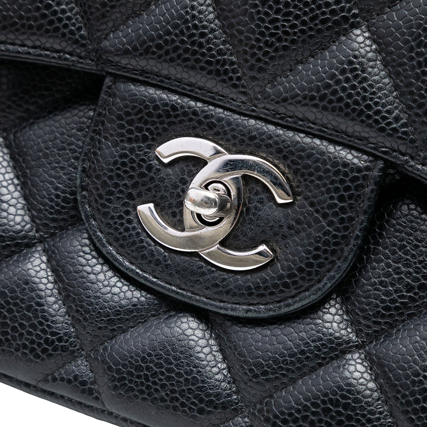 Chanel Jumbo Classic Caviar Single Flap