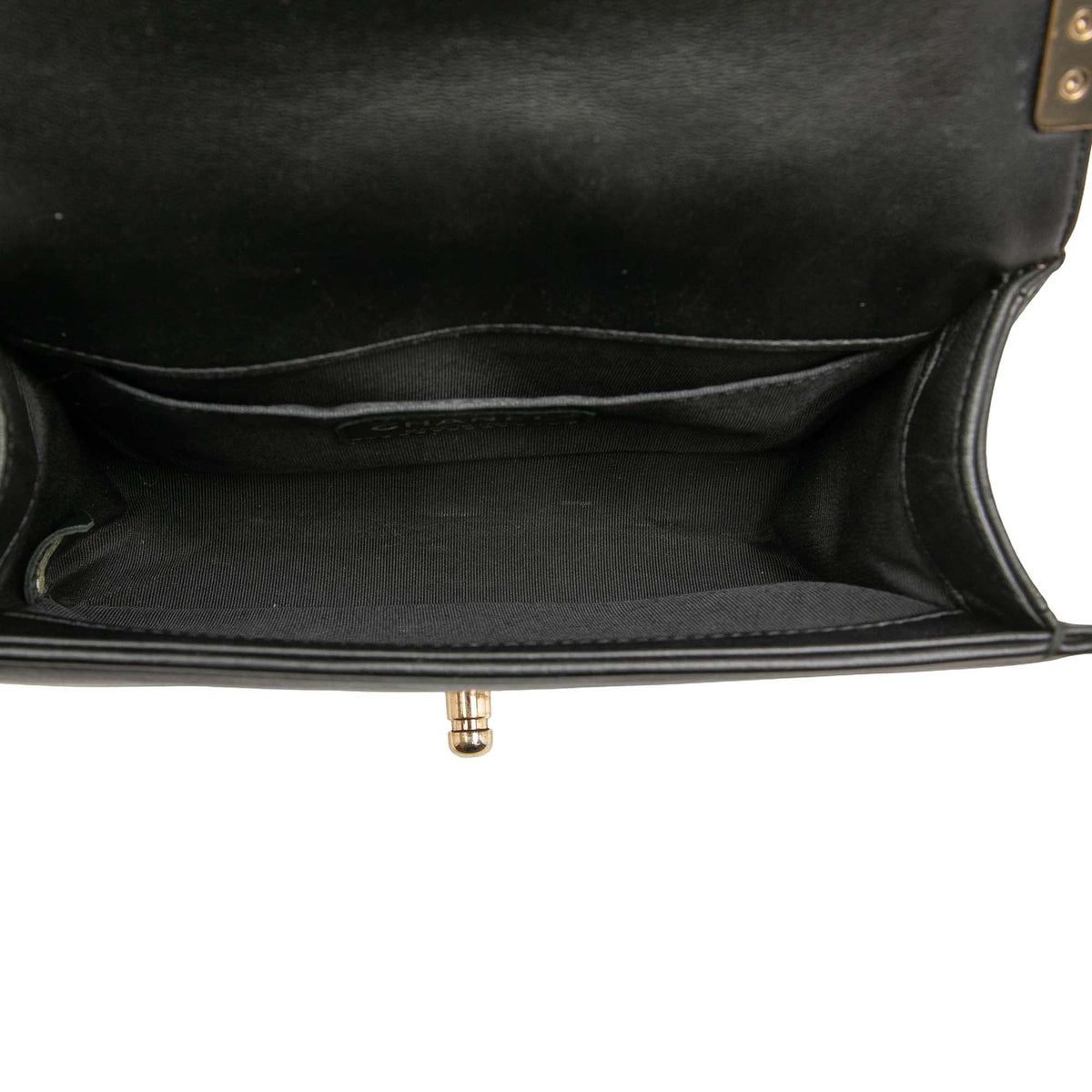 Chanel Small Chevron Lambskin Boy Flap