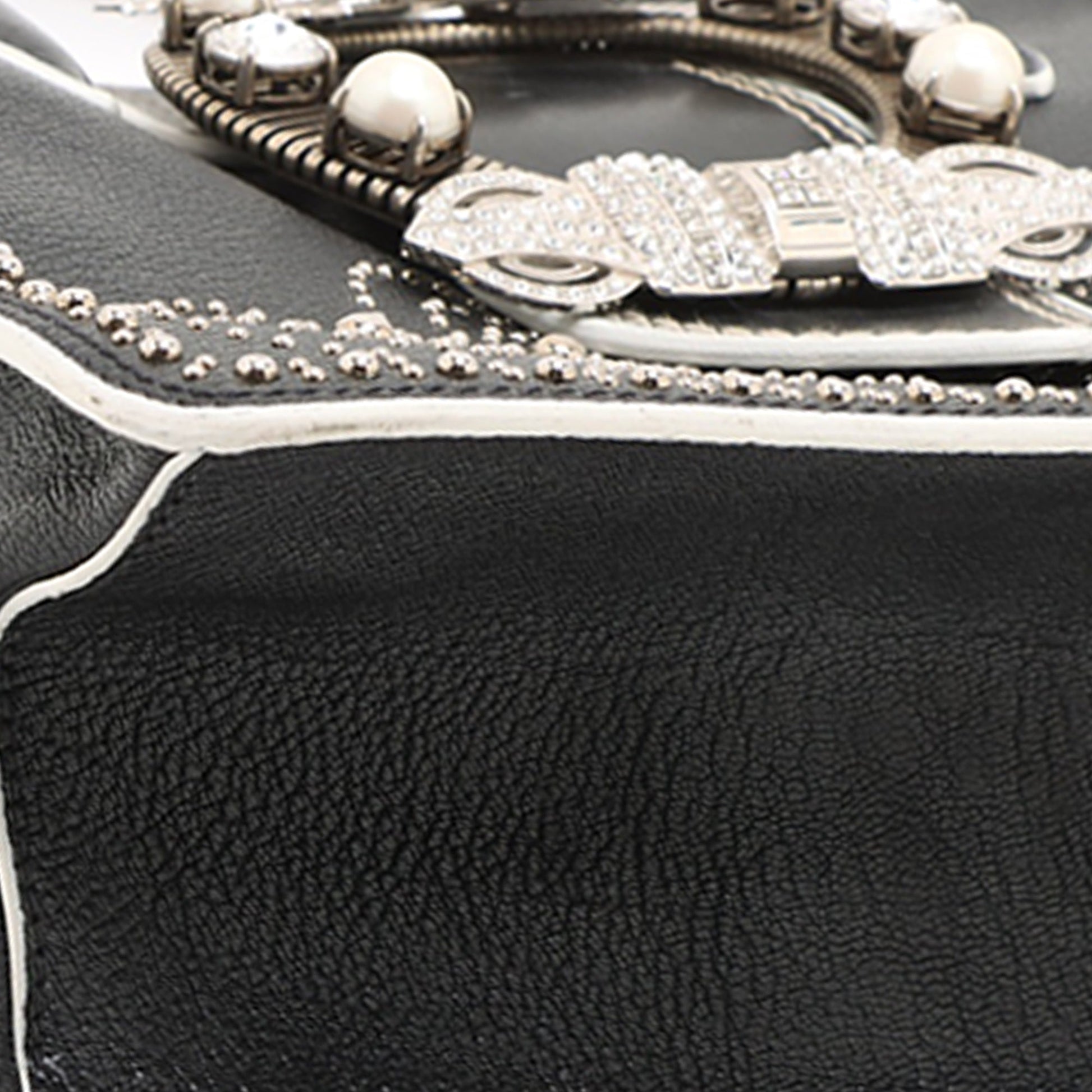 Miu Miu Leather Jewel Handbag