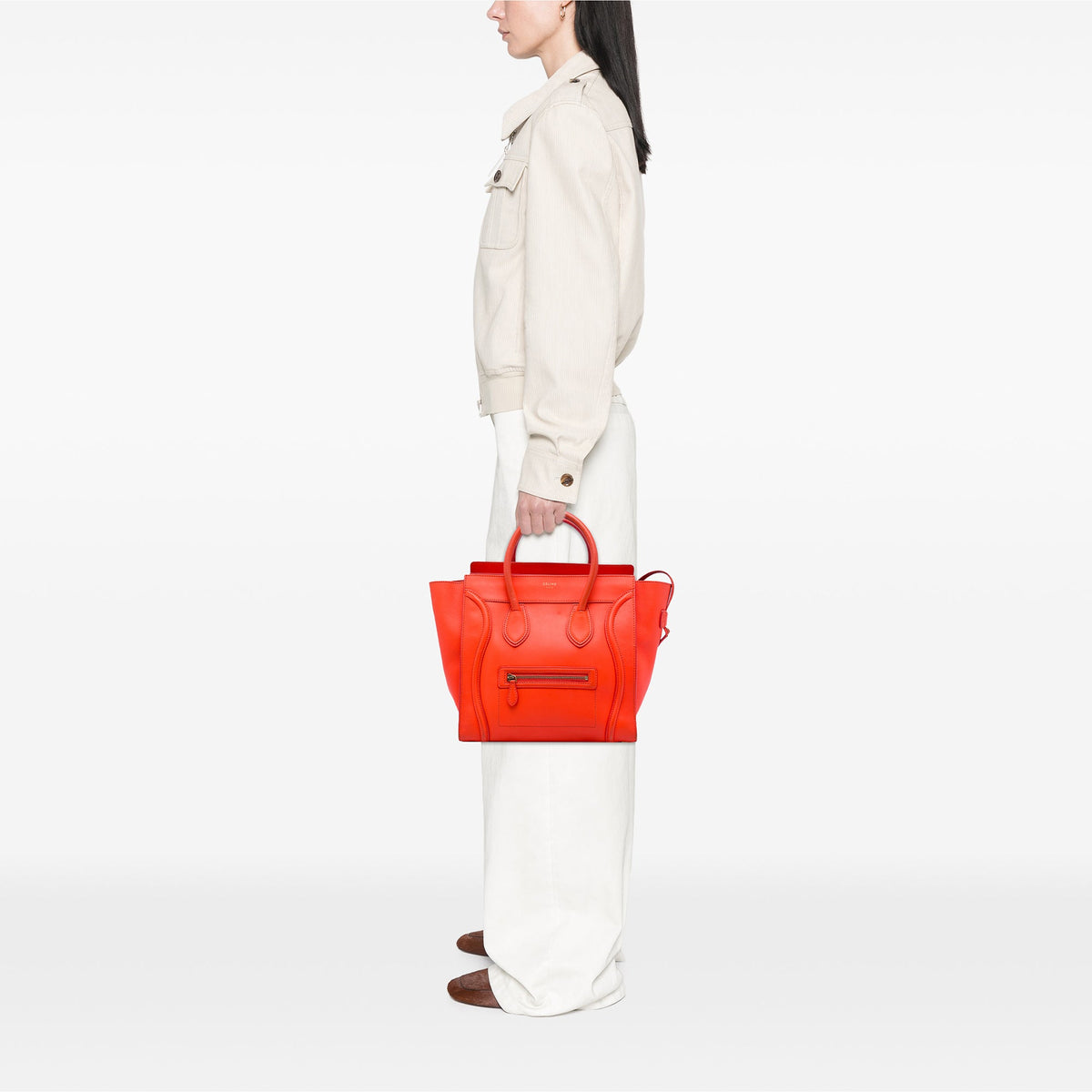 Celine Mini Smooth Calfskin Luggage Tote