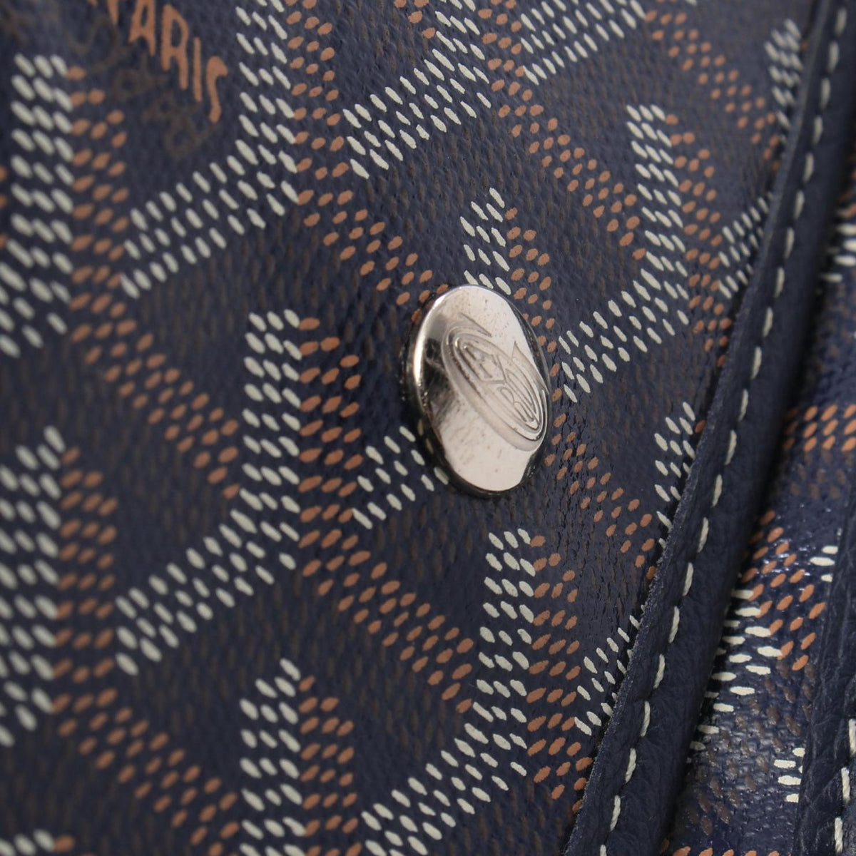 Goyard Goyardine Plumet Pocket Wallet — Blue