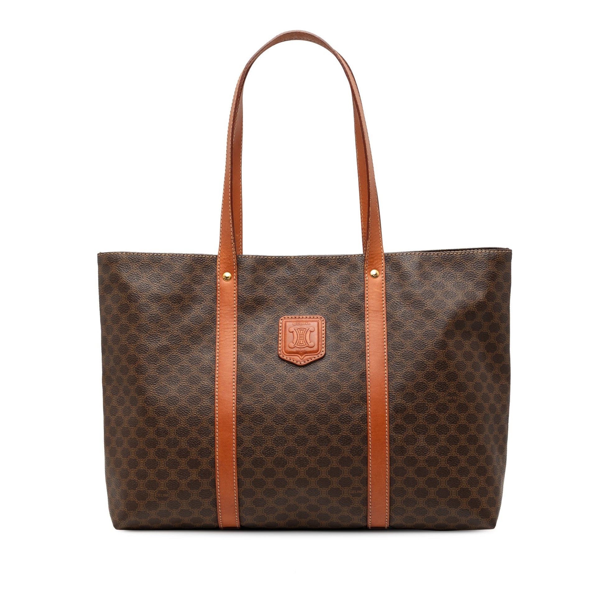Celine Macadam Coated Canvas Tote