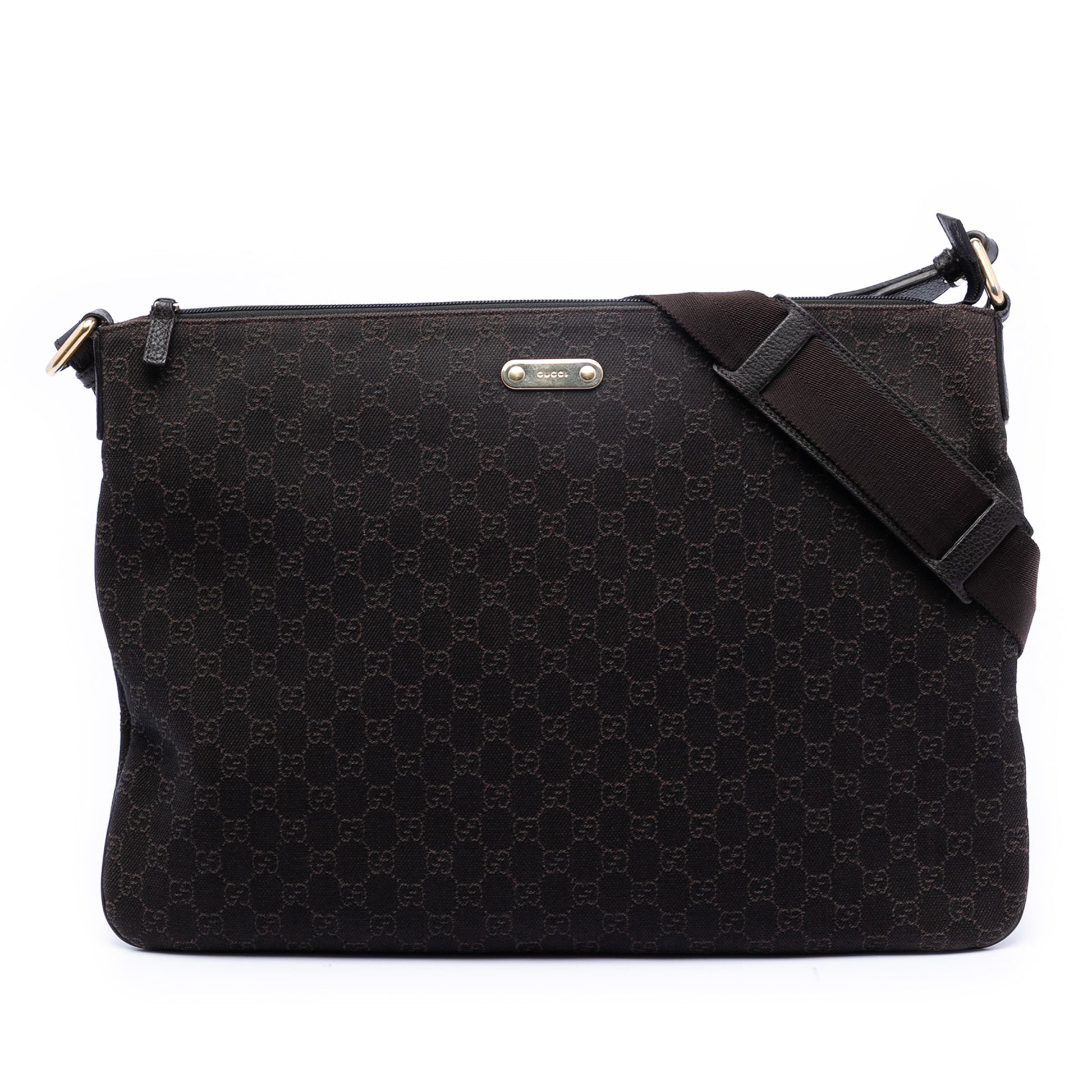 Gucci GG Denim Crossbody