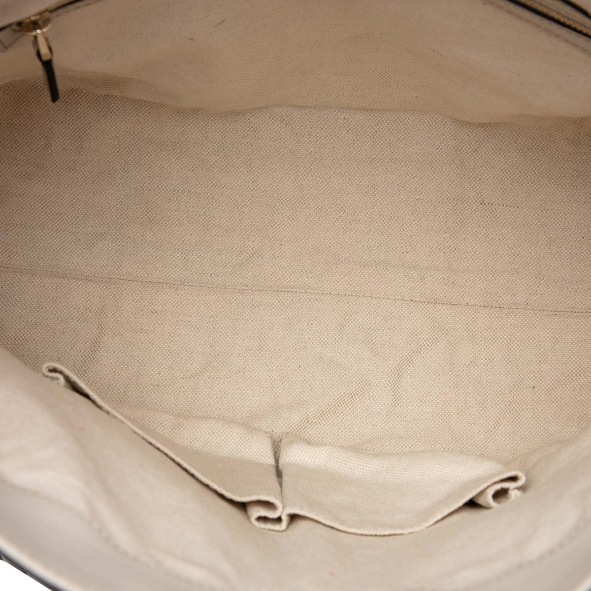 Gucci Medium Guccissima Bree Fold Over Tote — Brown