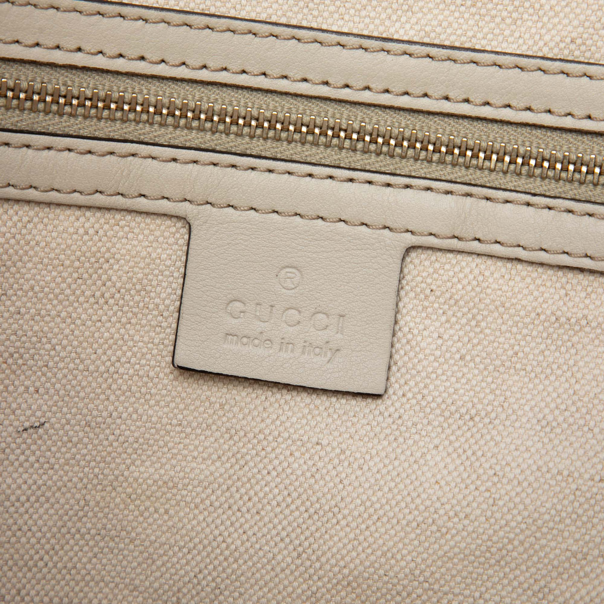 Gucci Medium Guccissima Bree Fold Over Tote — Brown