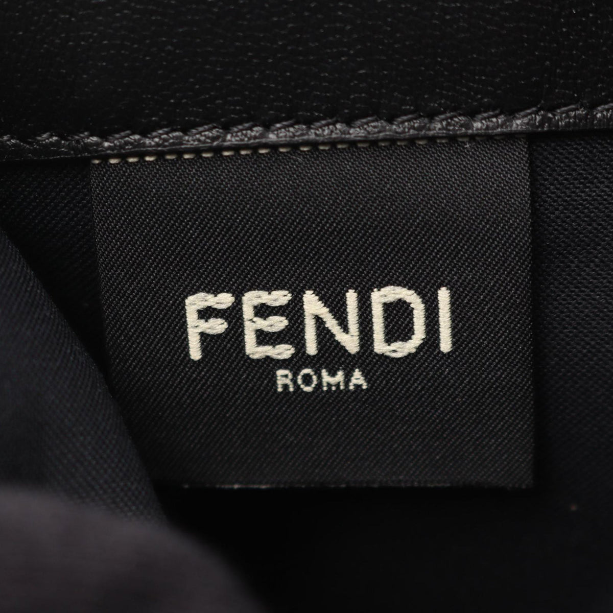 Fendi FF Embossed Wallet on Chain