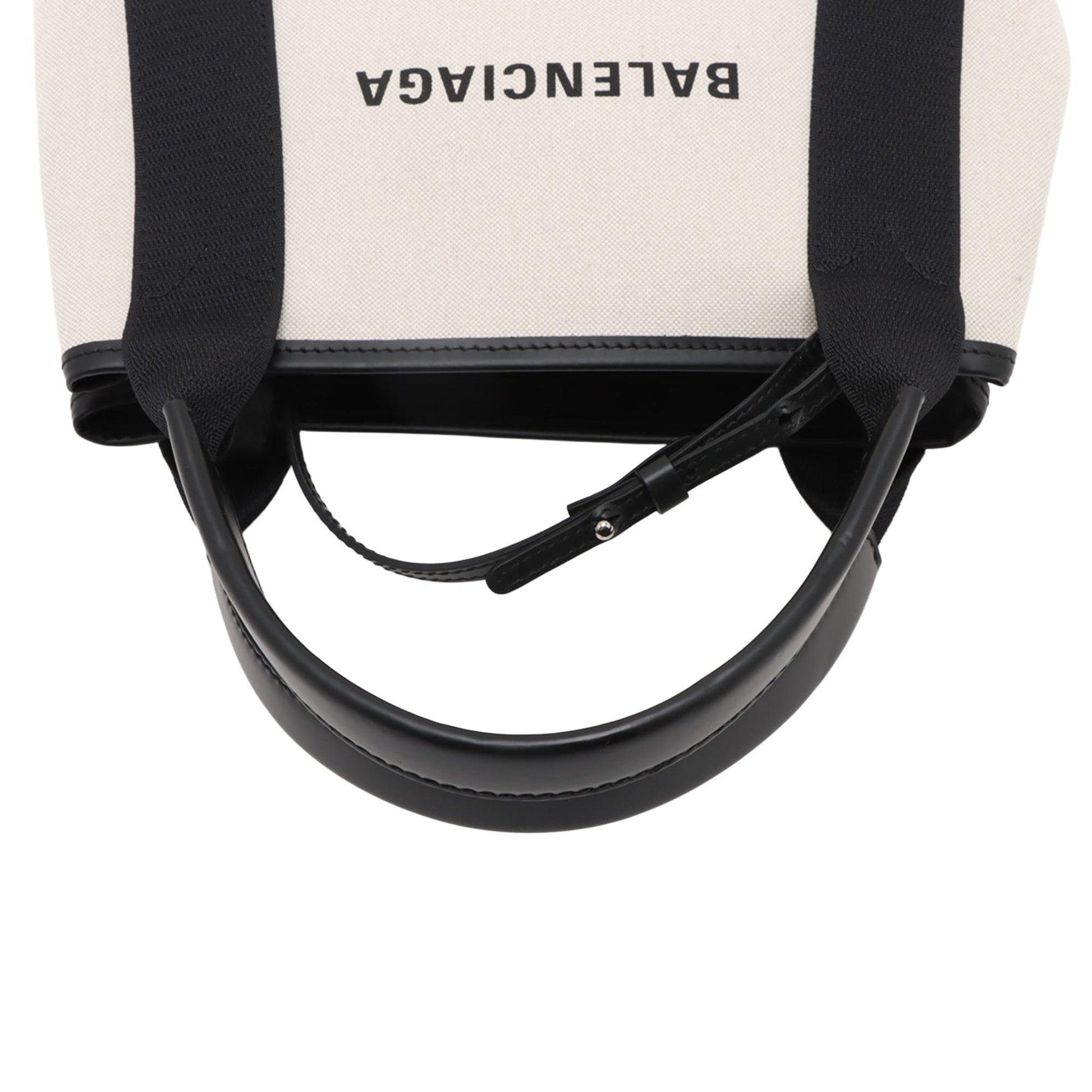Balenciaga Canvas Navy Cabas XS