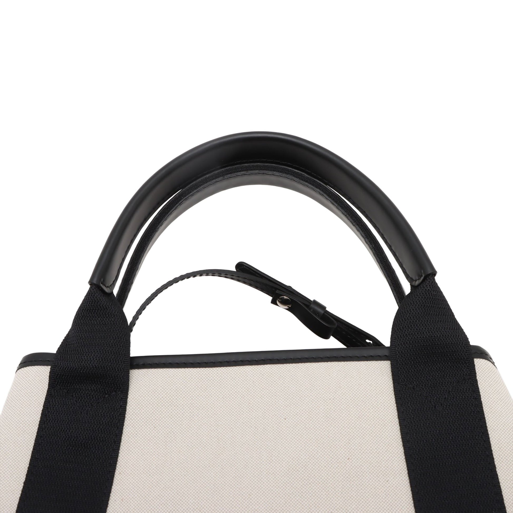 Balenciaga Canvas Navy Cabas XS
