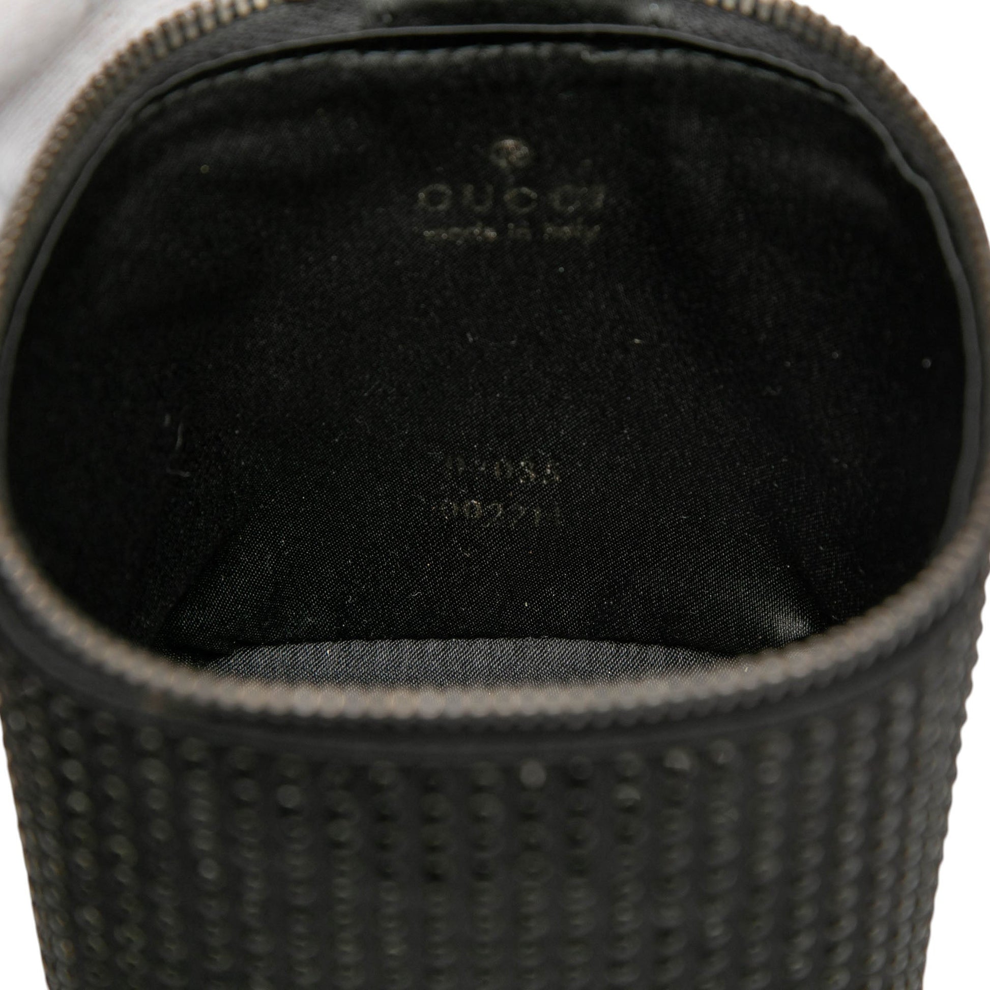 Gucci Studded Leather Vanity Bag