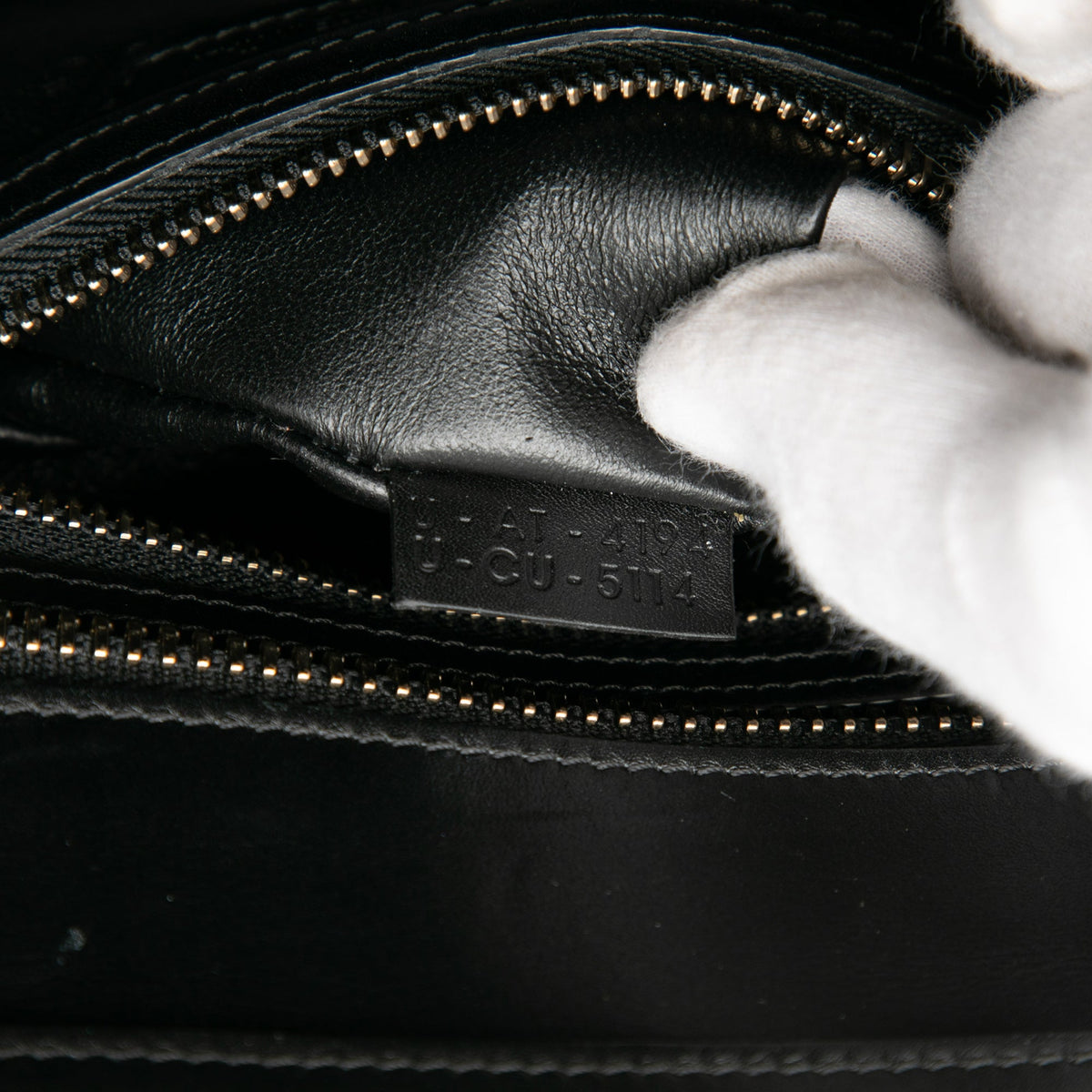 Celine Micro Tricolor Leather Luggage Tote