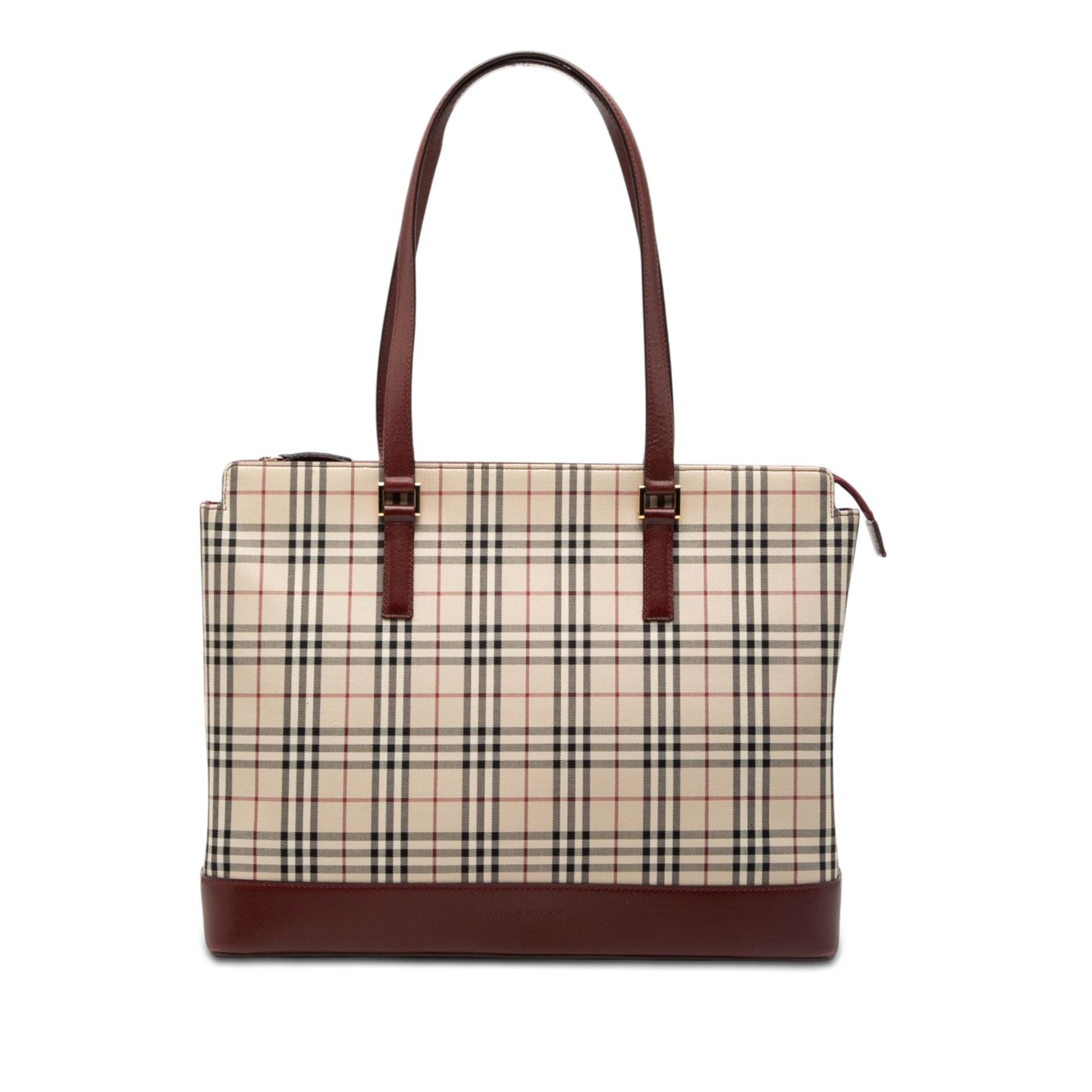 Burberry House Check Canvas Tote