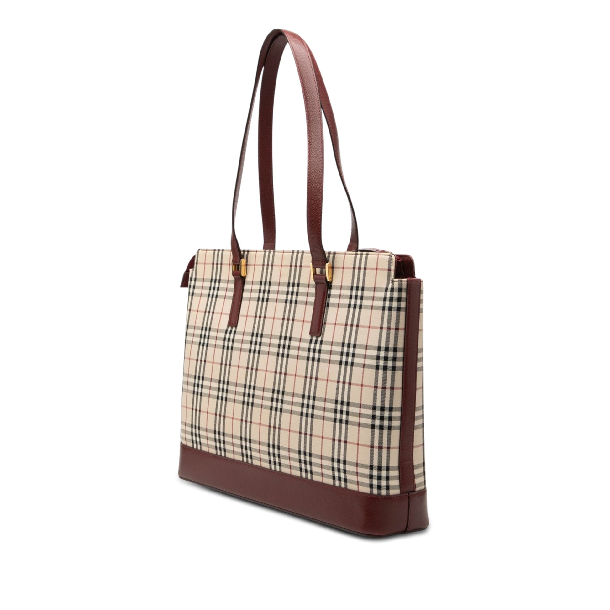 Burberry House Check Canvas Tote