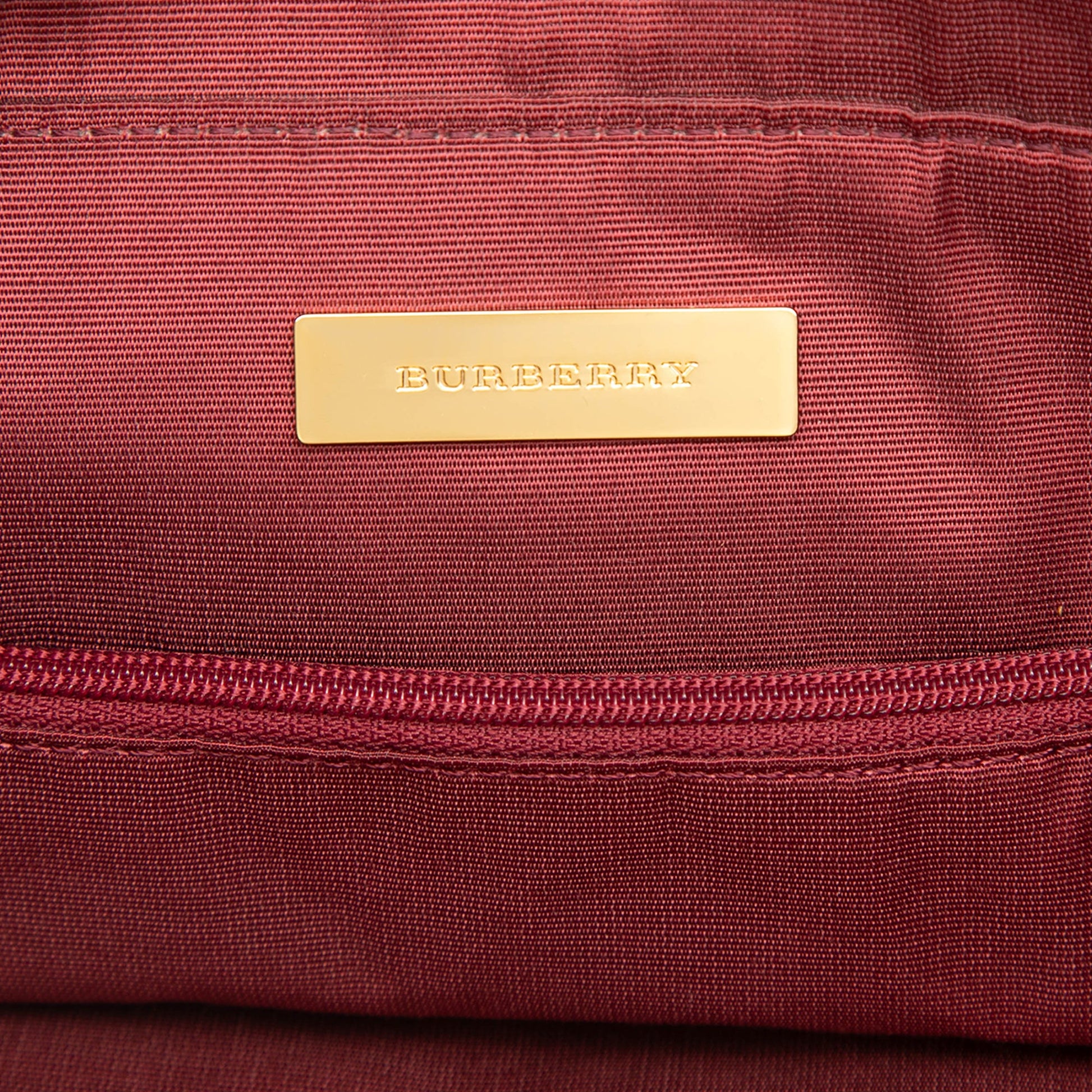 Burberry House Check Canvas Tote