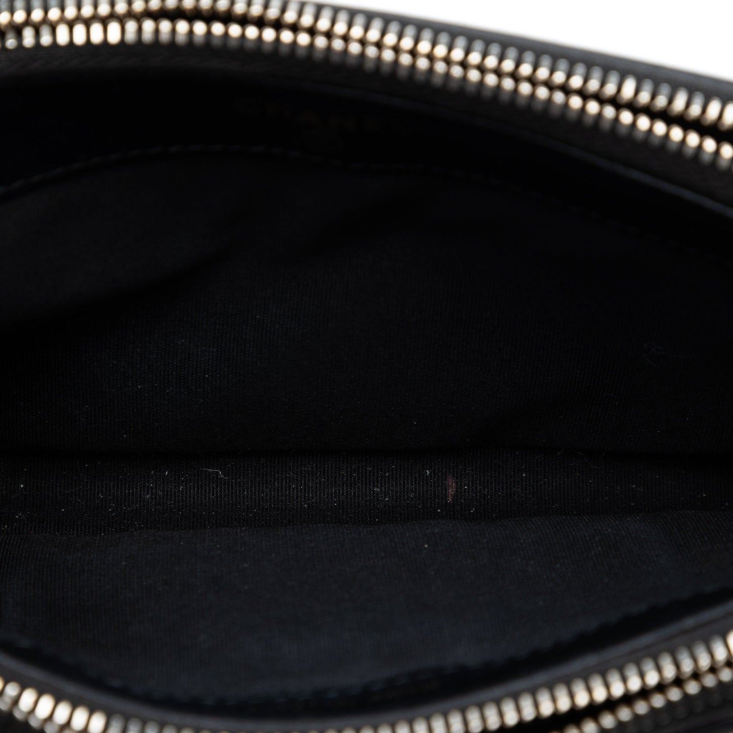 Chanel Caviar CC Filigree Clutch with Chain
