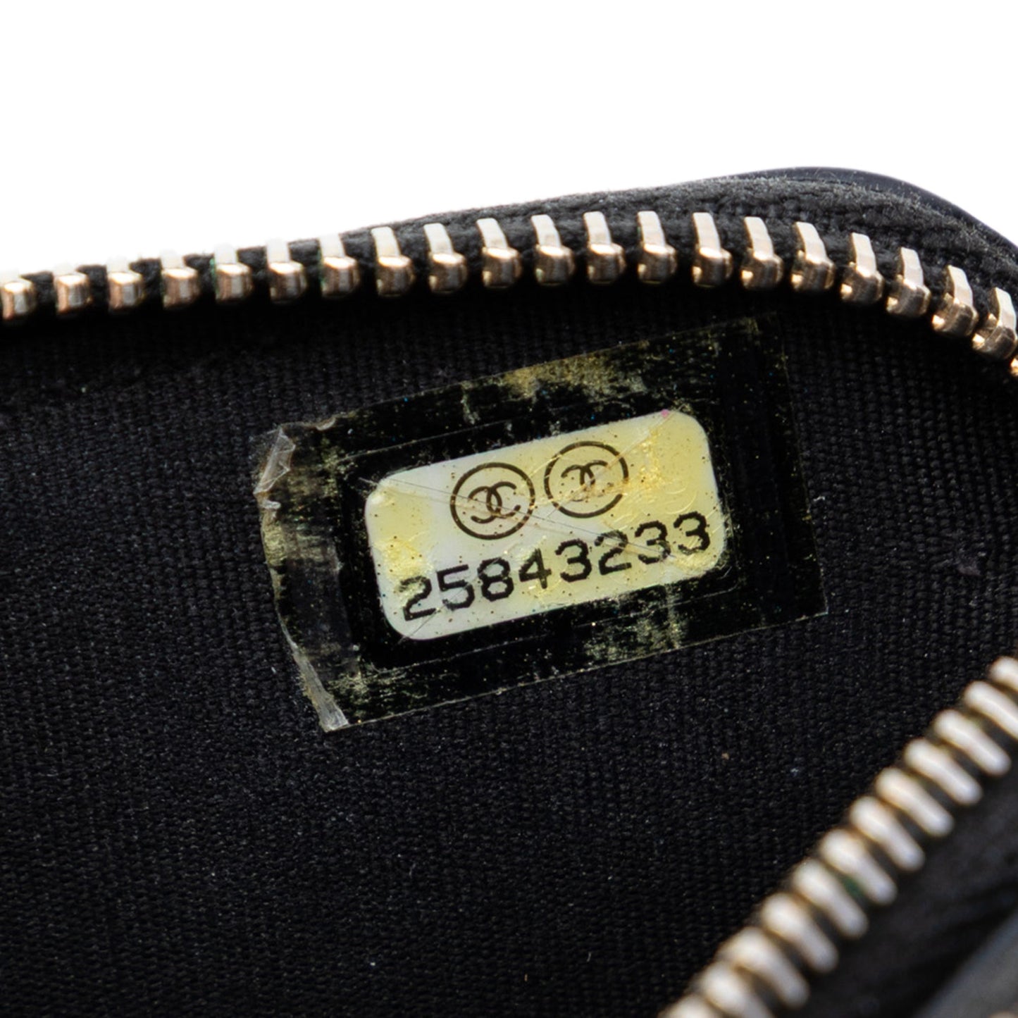 Chanel Caviar CC Filigree Clutch with Chain