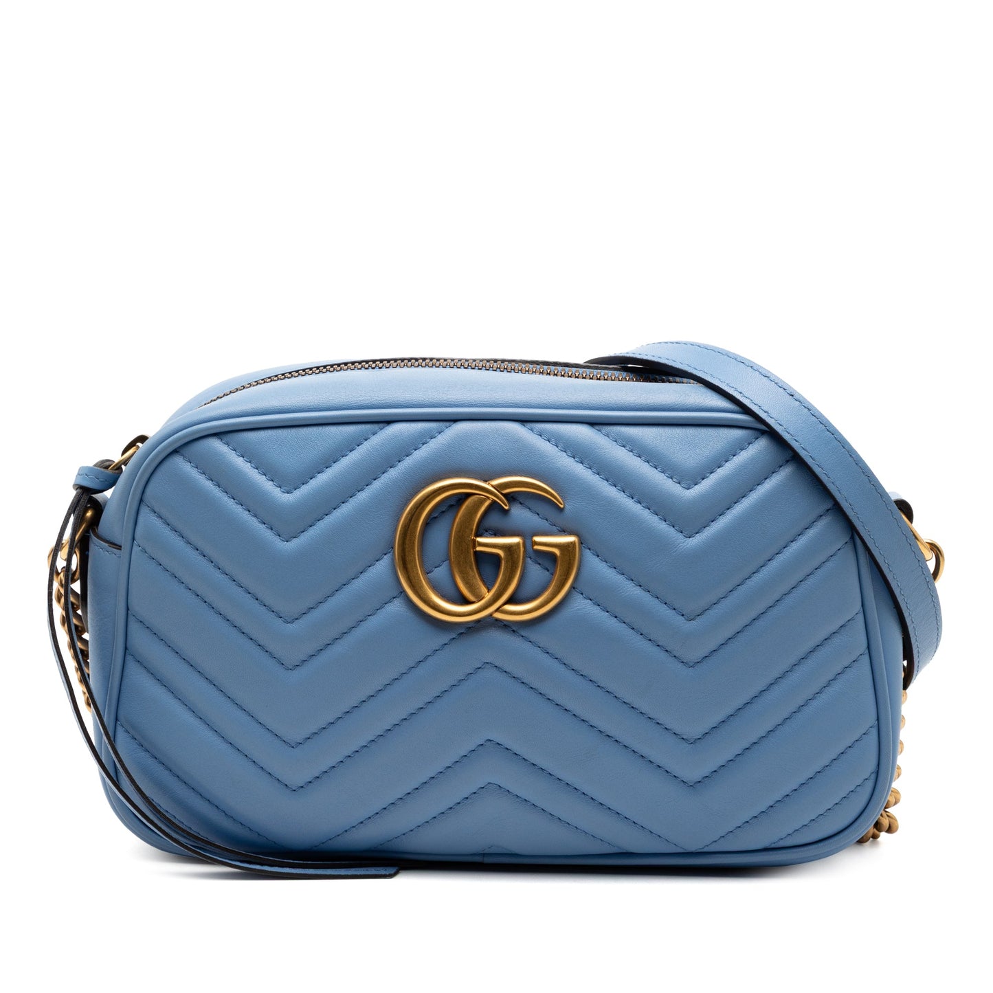 Gucci Small GG Marmont Matelasse Leather Crossbody