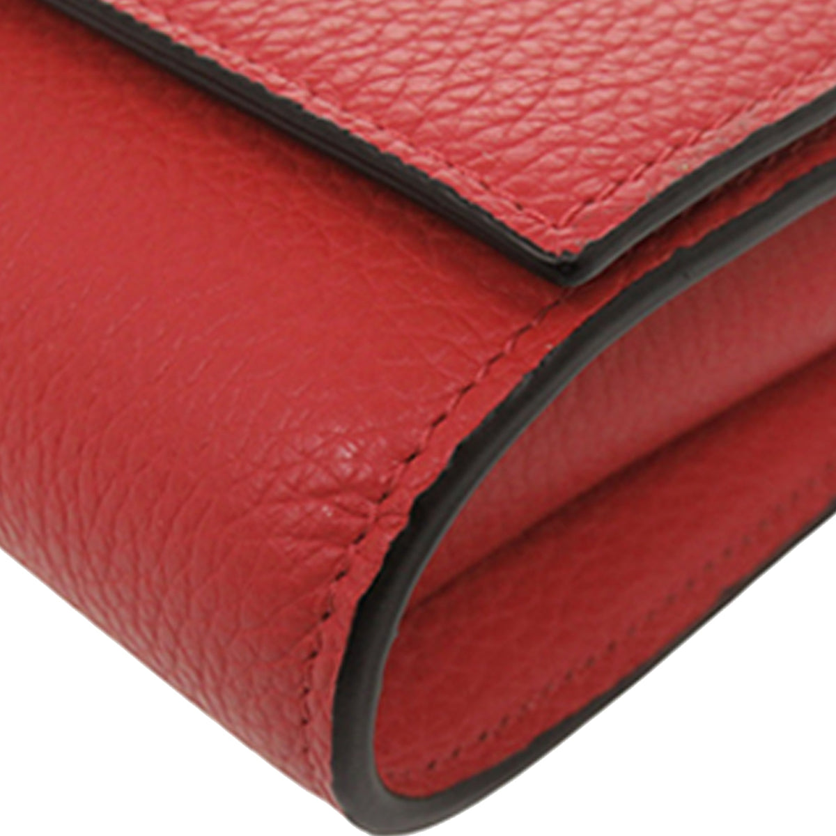 Christian Louboutin Grained Calfskin By My Side Wallet on Chain