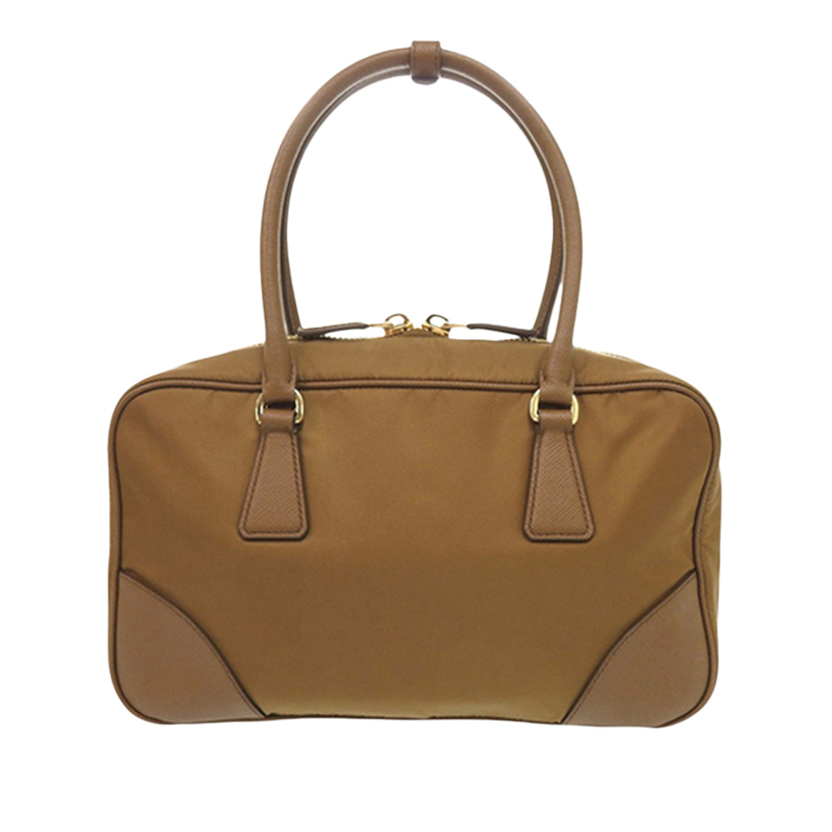 Prada Medium Saffiano Trimmed Re Nylon Re Edition 1978 Satchel