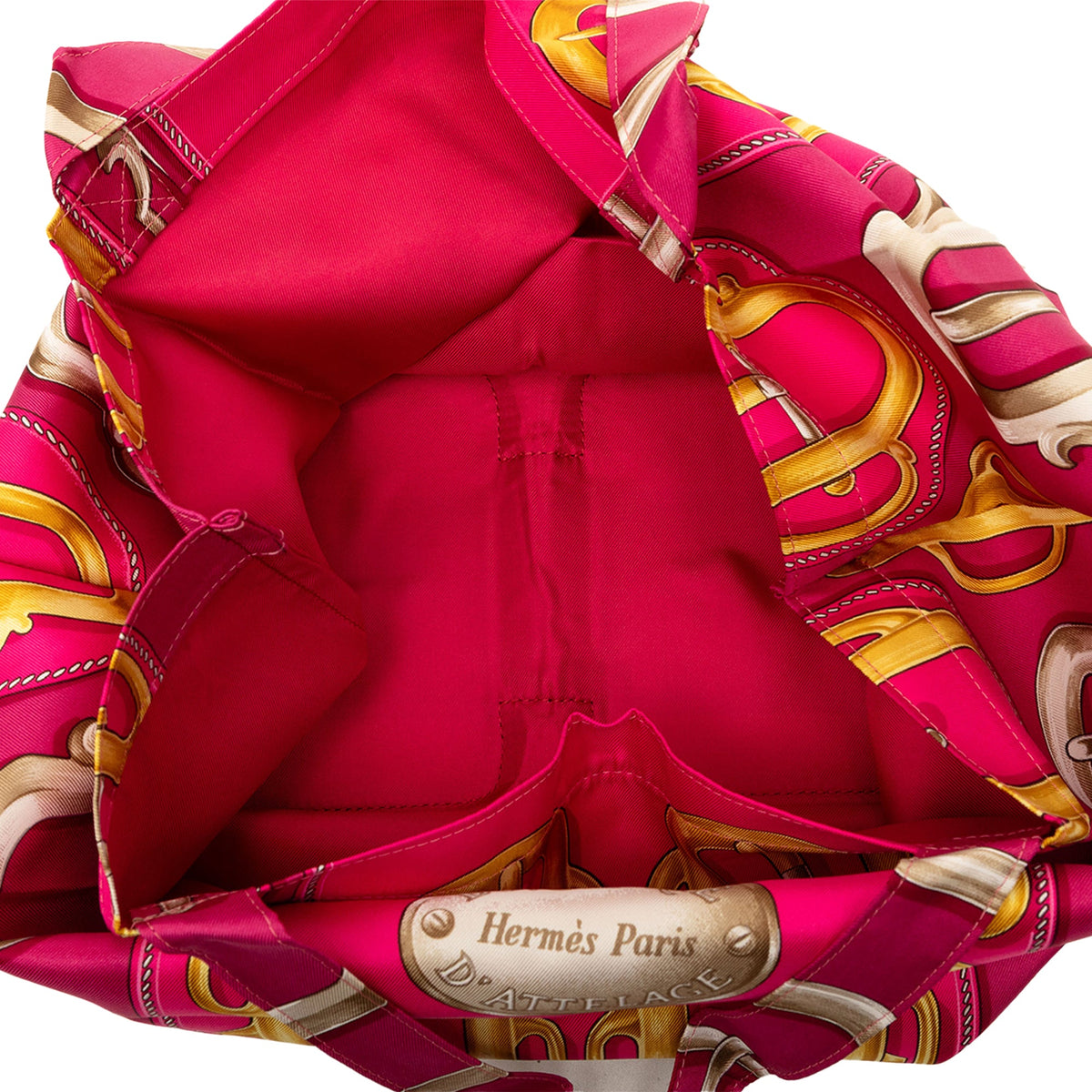 Hermès Bouclerie D Attelage Silky Pop Tote