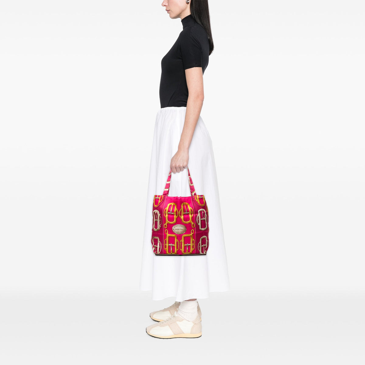 Hermès Bouclerie D Attelage Silky Pop Tote