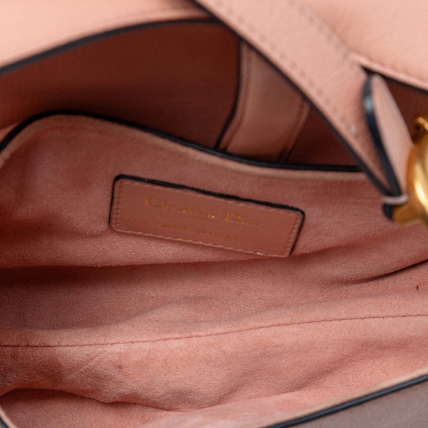 Dior Mini Goatskin Saddle Bag