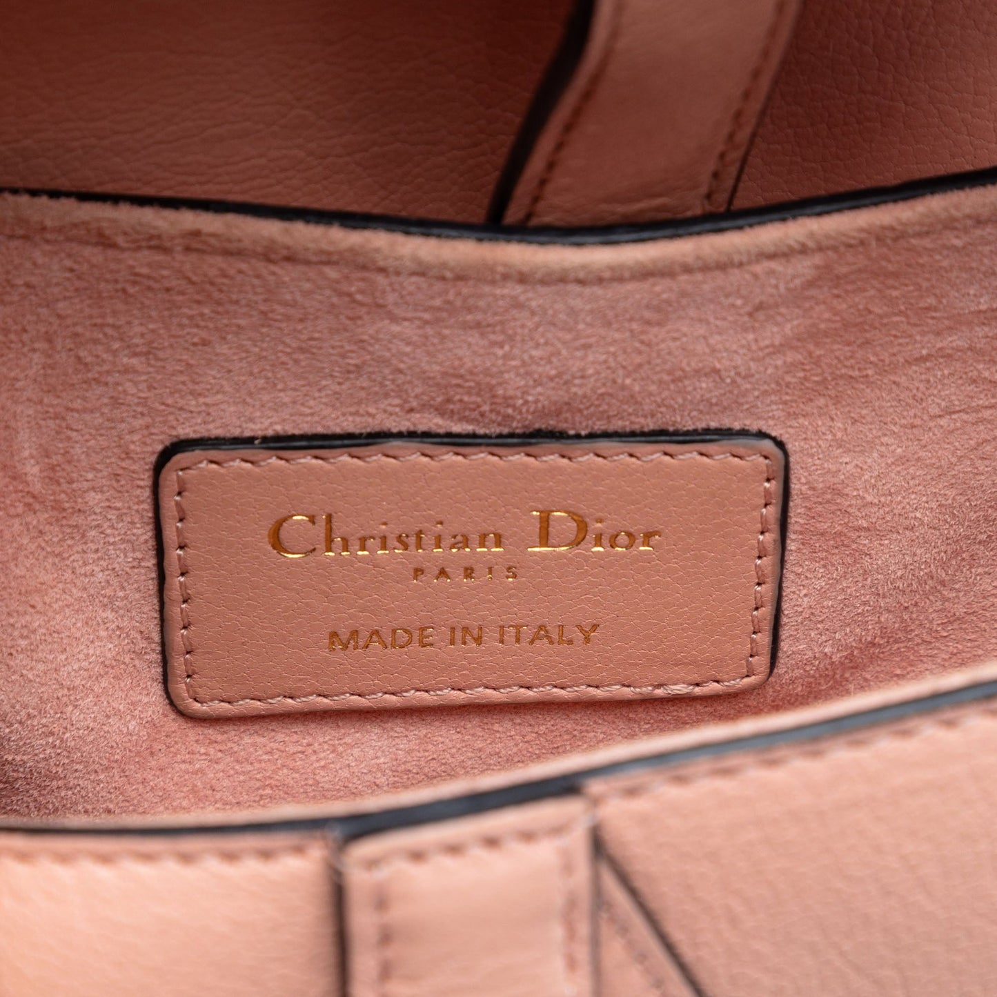 Dior Mini Goatskin Saddle Bag
