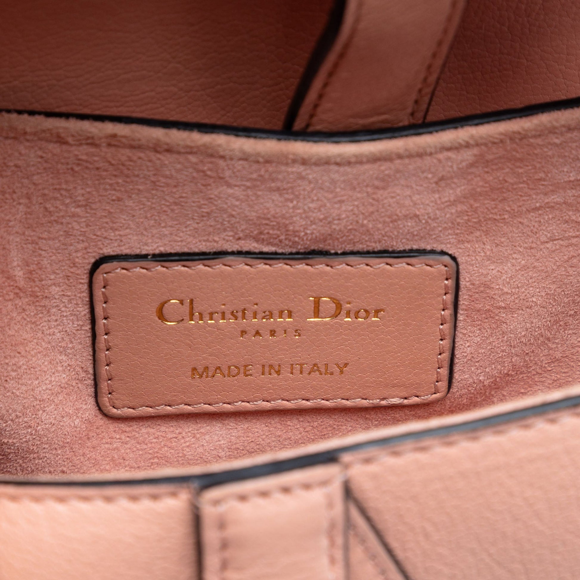 Dior Mini Goatskin Saddle Bag