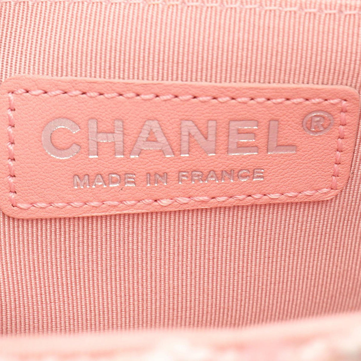 Chanel Mini Tweed 2.55 Flap — Pink