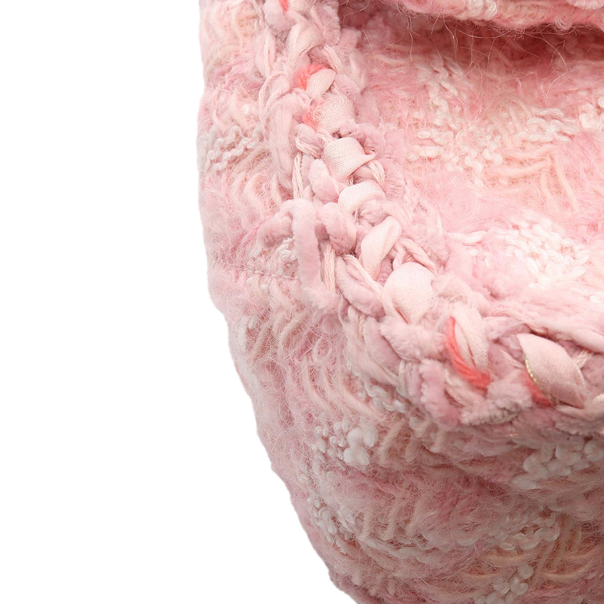 Chanel Mini Tweed 2.55 Flap — Pink
