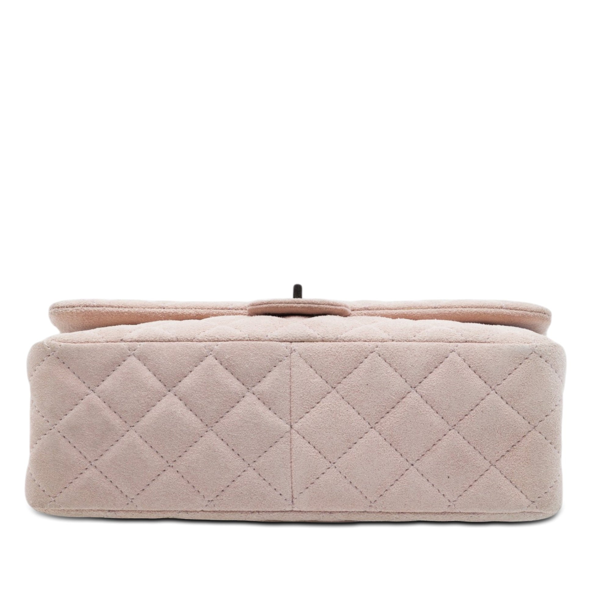 Chanel Quilted Suede Reissue 2.55 Double Flap 226