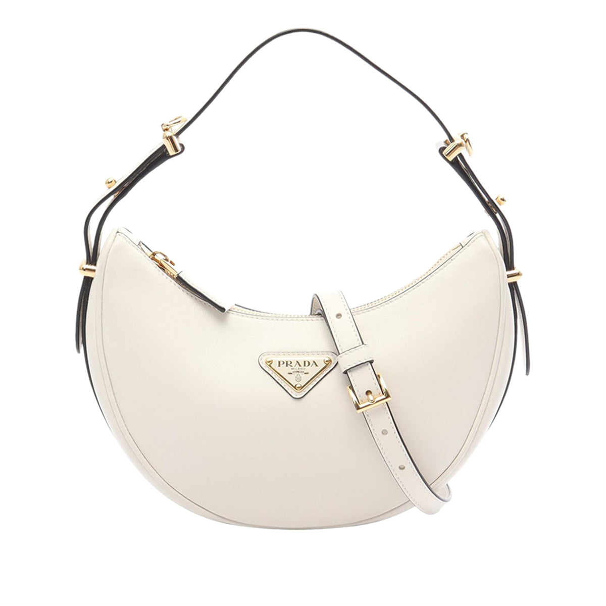 Prada Soft Calf Arche Satchel